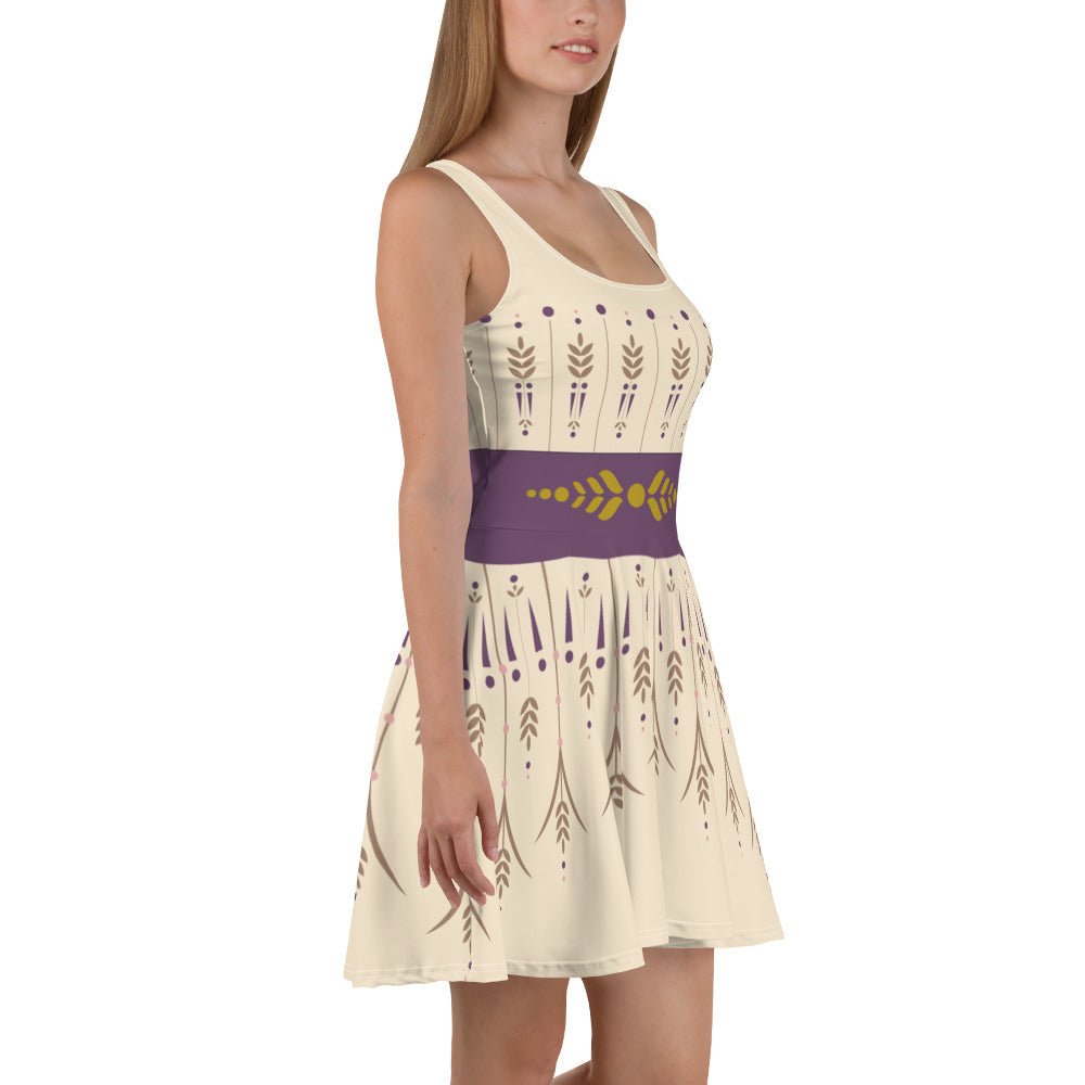 Harvest Anna Skater Dress anna frozen 2cosplayWrong Lever Clothing