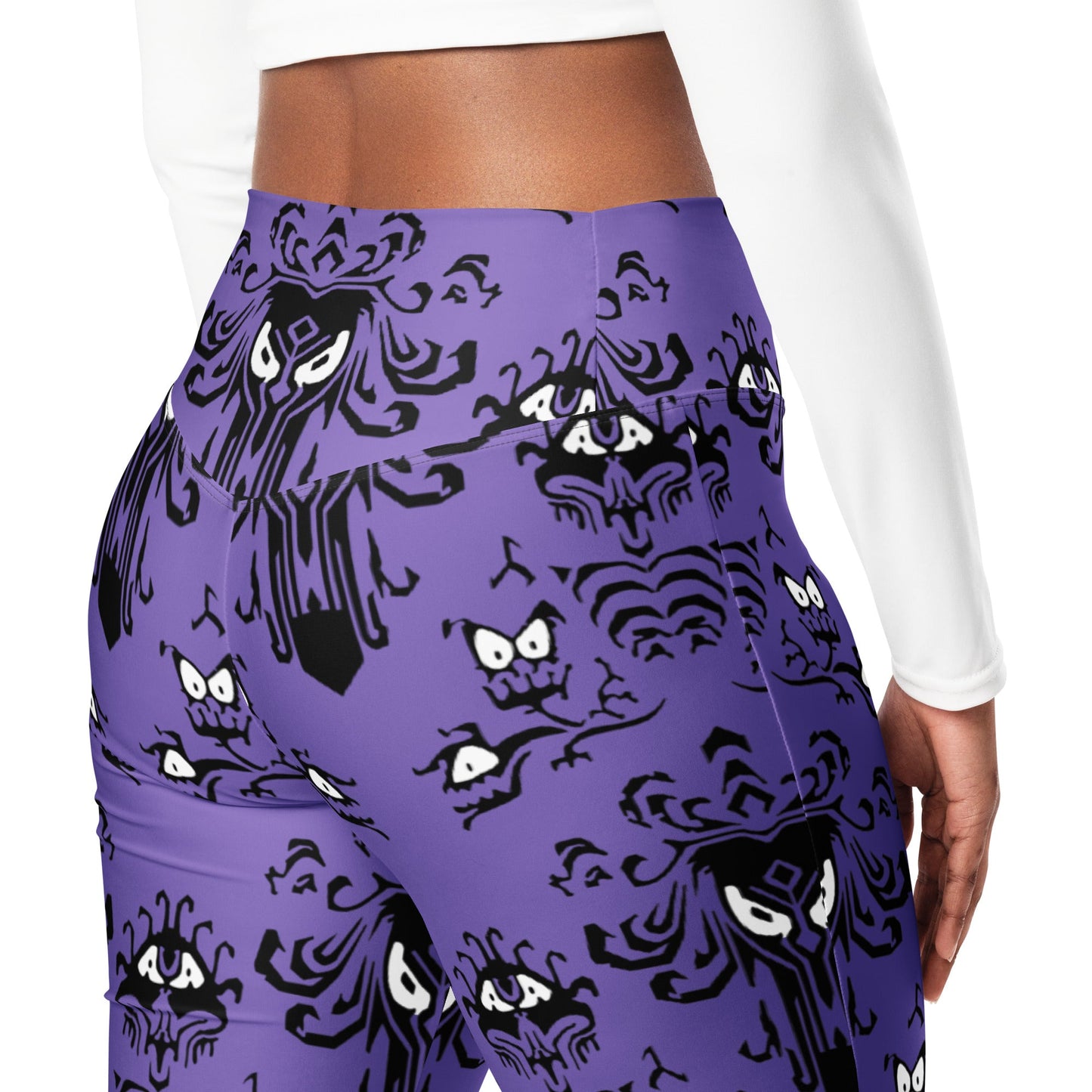 Haunted House Flare leggings cast member styledisney costumeWrong Lever Clothing