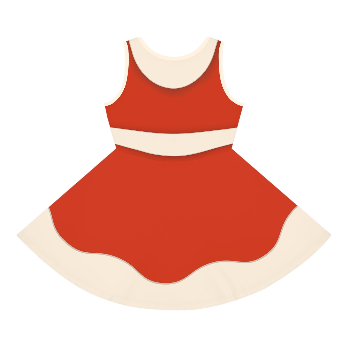 Holiday Bowtique Dress – Vintage Red Santa - Inspired Skater Dress | Jollywood Nights Outfit | Festive Disneybound Look christmas cosplaycosplayAll Over PrintsWrong Lever Clothing