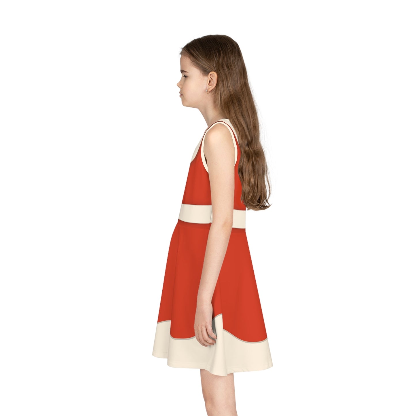 Holiday Bowtique Dress – Vintage Red Santa - Inspired Skater Dress | Jollywood Nights Outfit | Festive Disneybound Look christmas cosplaycosplayAll Over PrintsWrong Lever Clothing