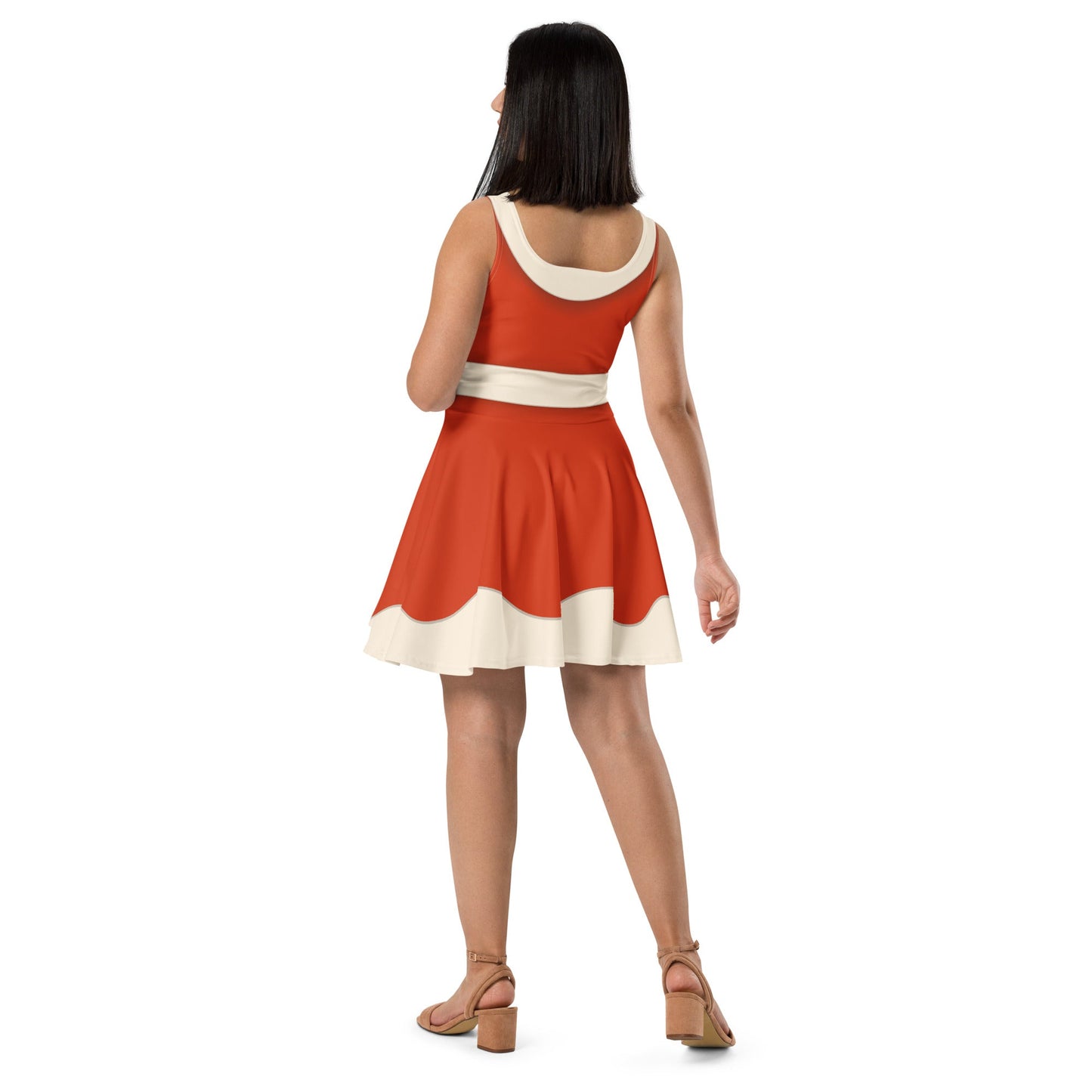 Holiday Bowtique Dress – Vintage Red Santa - Inspired Skater Dress | Jollywood Nights Outfit | Festive Disneybound Look christmas cosplayfestive disneyboundWrong Lever Clothing