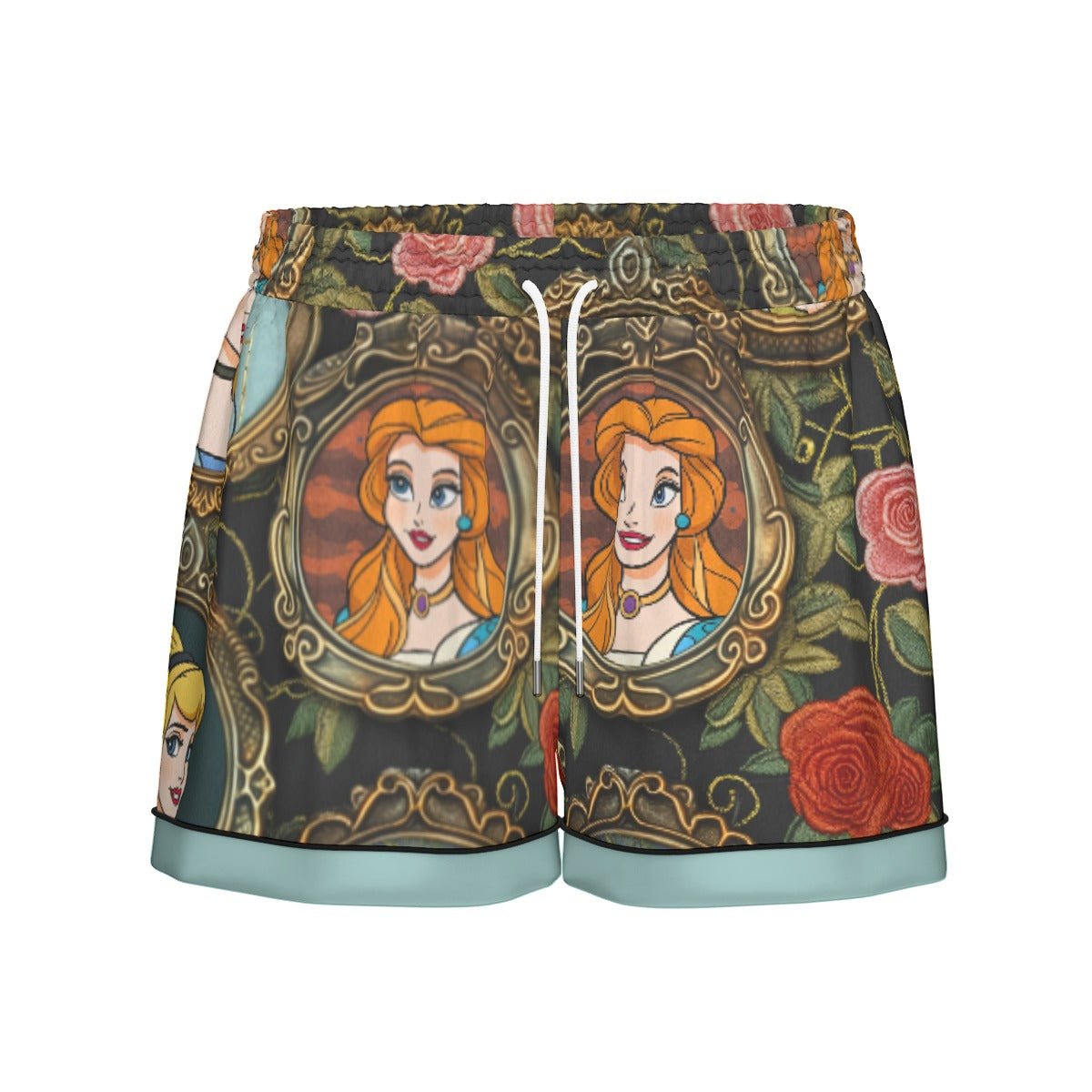 Inspired Portraits Women's Imitation Silk short sleeve Pajama Set Wrong Lever Clothing