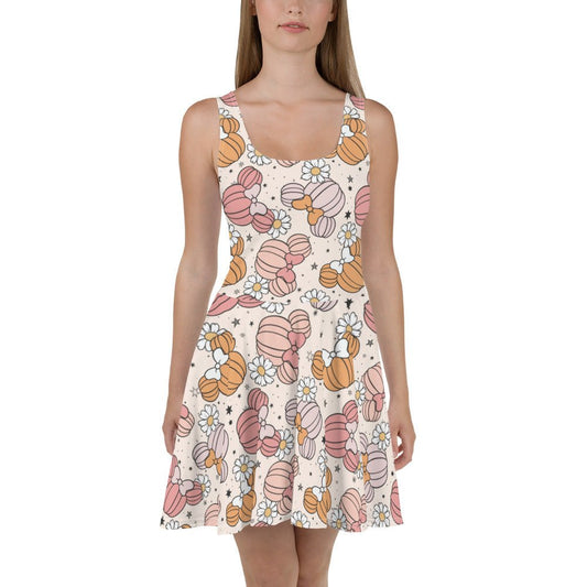 Inspired Pumpkin Skater Dress disney boundingdisney cosplayWrong Lever Clothing