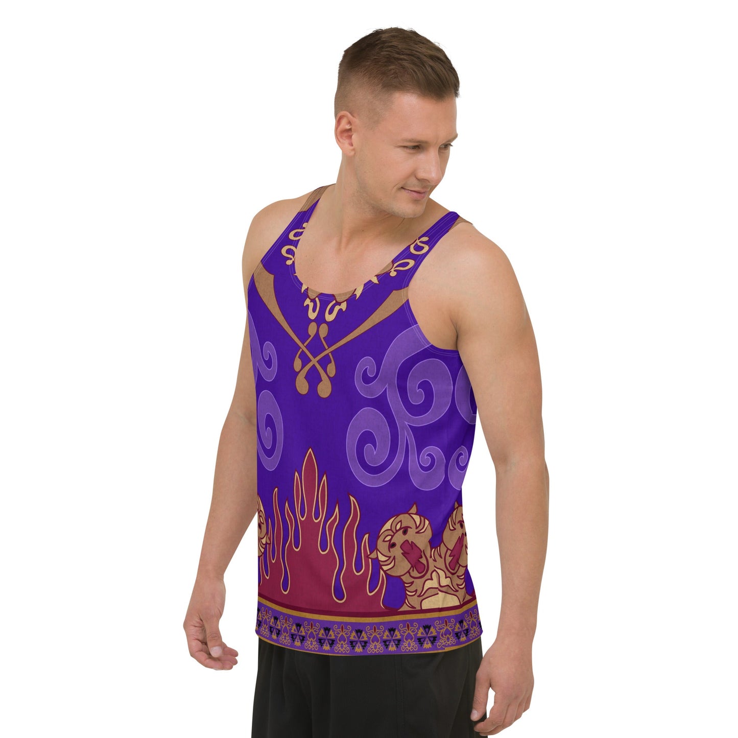 Magic Carpet Unisex Tank Top aladdincharacter costumeWrong Lever Clothing