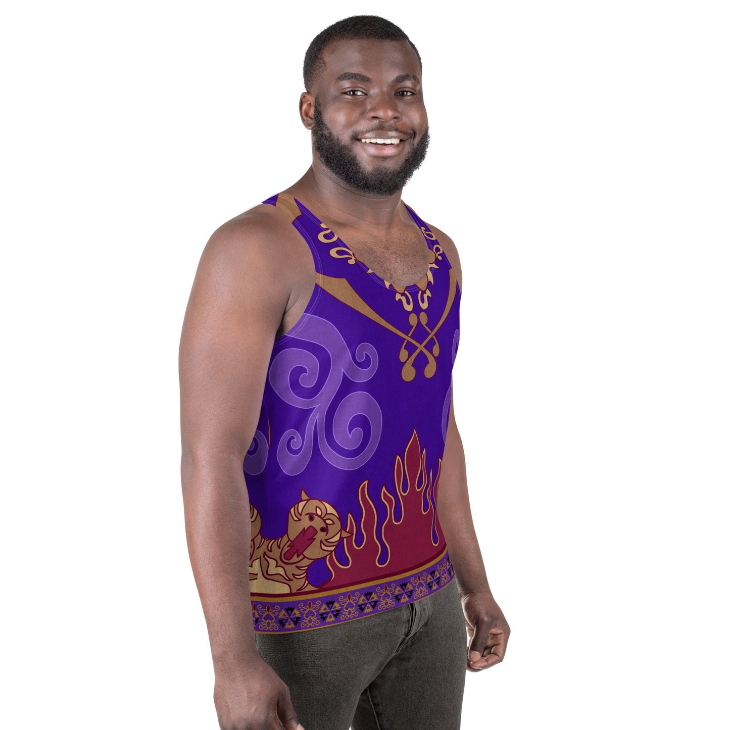 Magic Carpet Unisex Tank Top aladdincharacter costumeWrong Lever Clothing