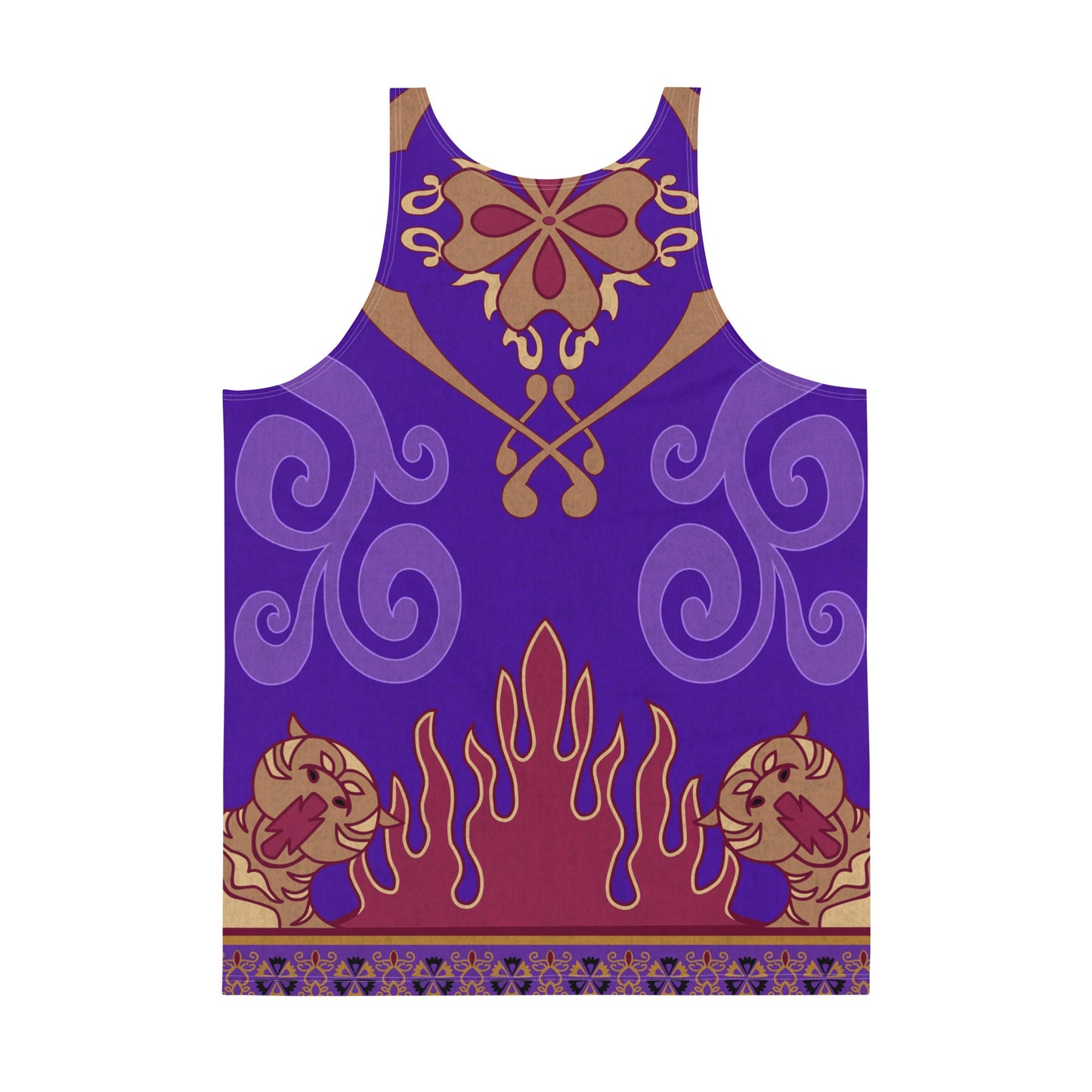 Magic Carpet Unisex Tank Top aladdincharacter costumeWrong Lever Clothing