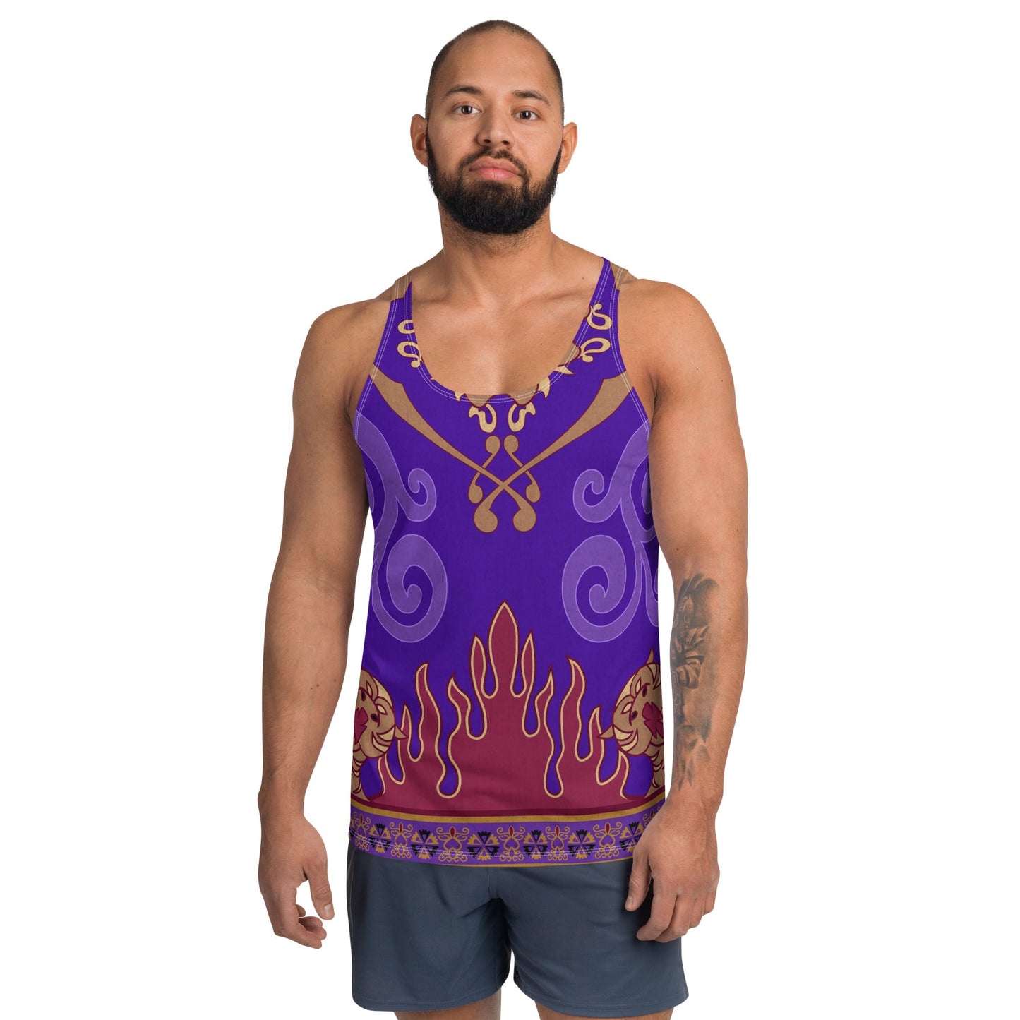 Magic Carpet Unisex Tank Top aladdincharacter costumeWrong Lever Clothing
