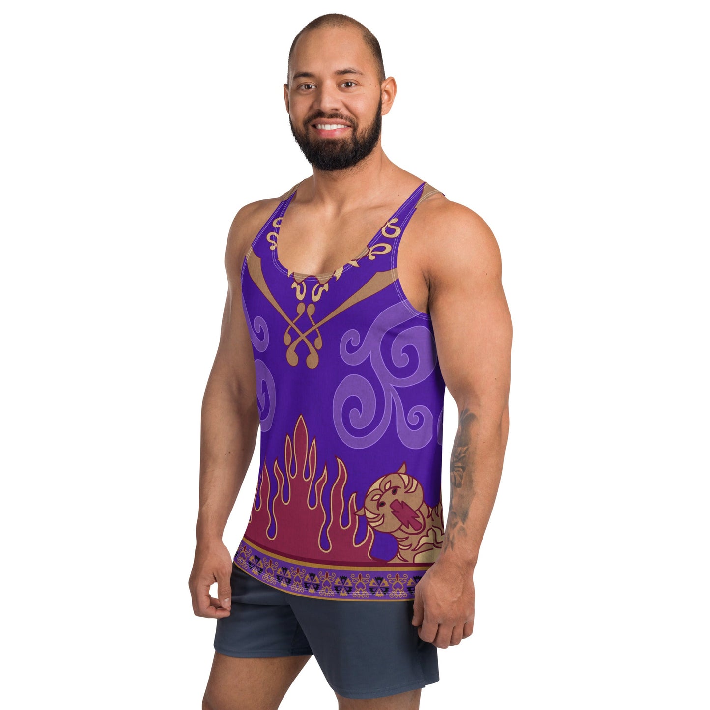 Magic Carpet Unisex Tank Top aladdincharacter costumeWrong Lever Clothing