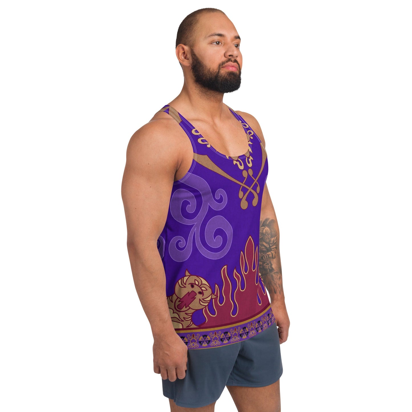 Magic Carpet Unisex Tank Top aladdincharacter costumeWrong Lever Clothing