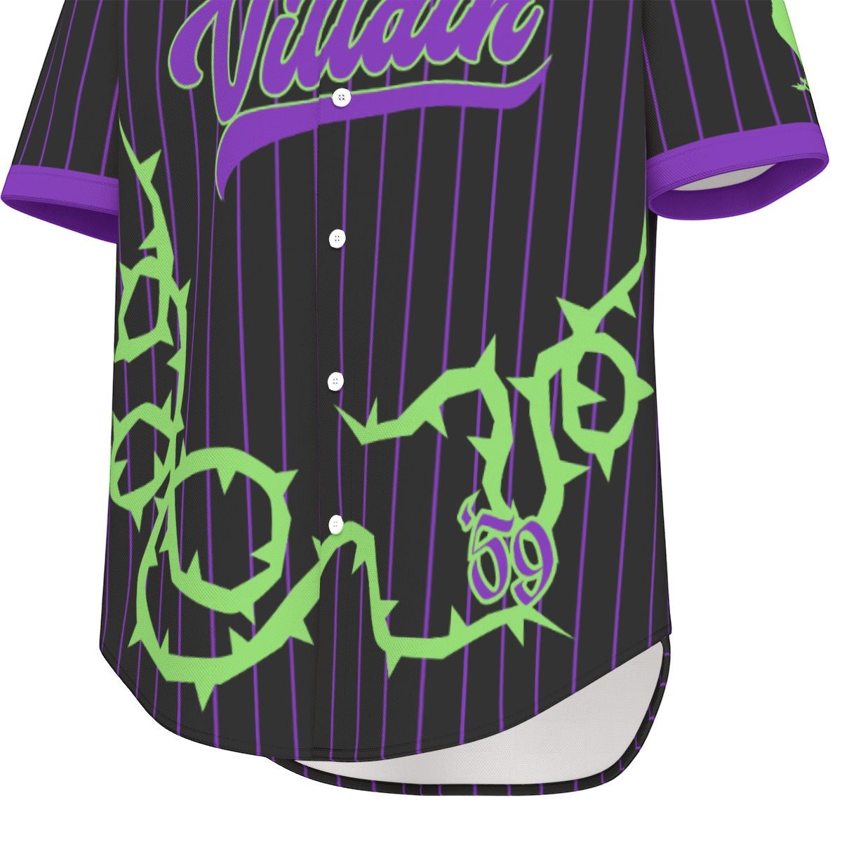 Mistress of Evil Villain Short Sleeve Baseball Jersey adult disney villainadult disney villain topWrong Lever Clothing