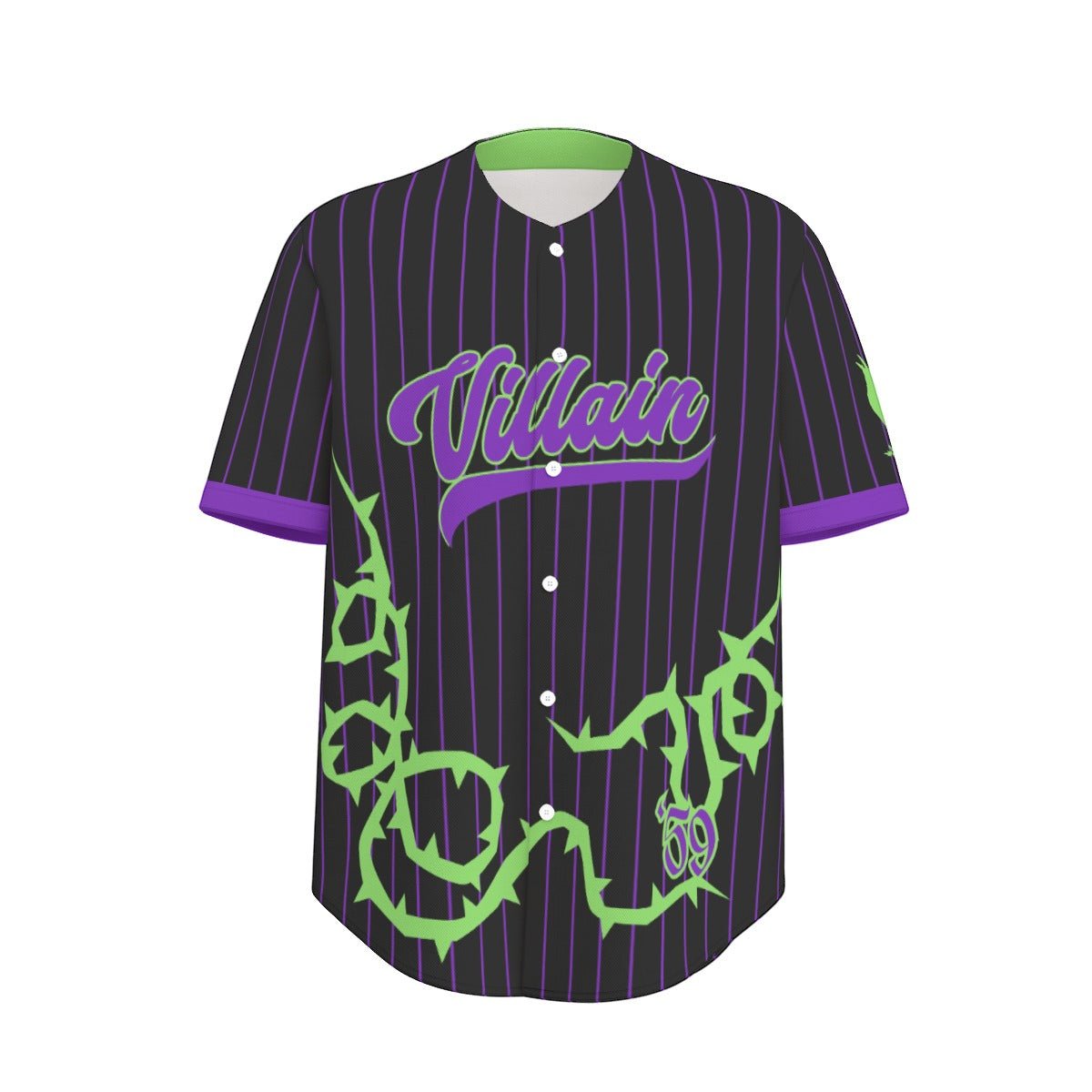 Mistress of Evil Villain Short Sleeve Baseball Jersey adult disney villainadult disney villain topWrong Lever Clothing