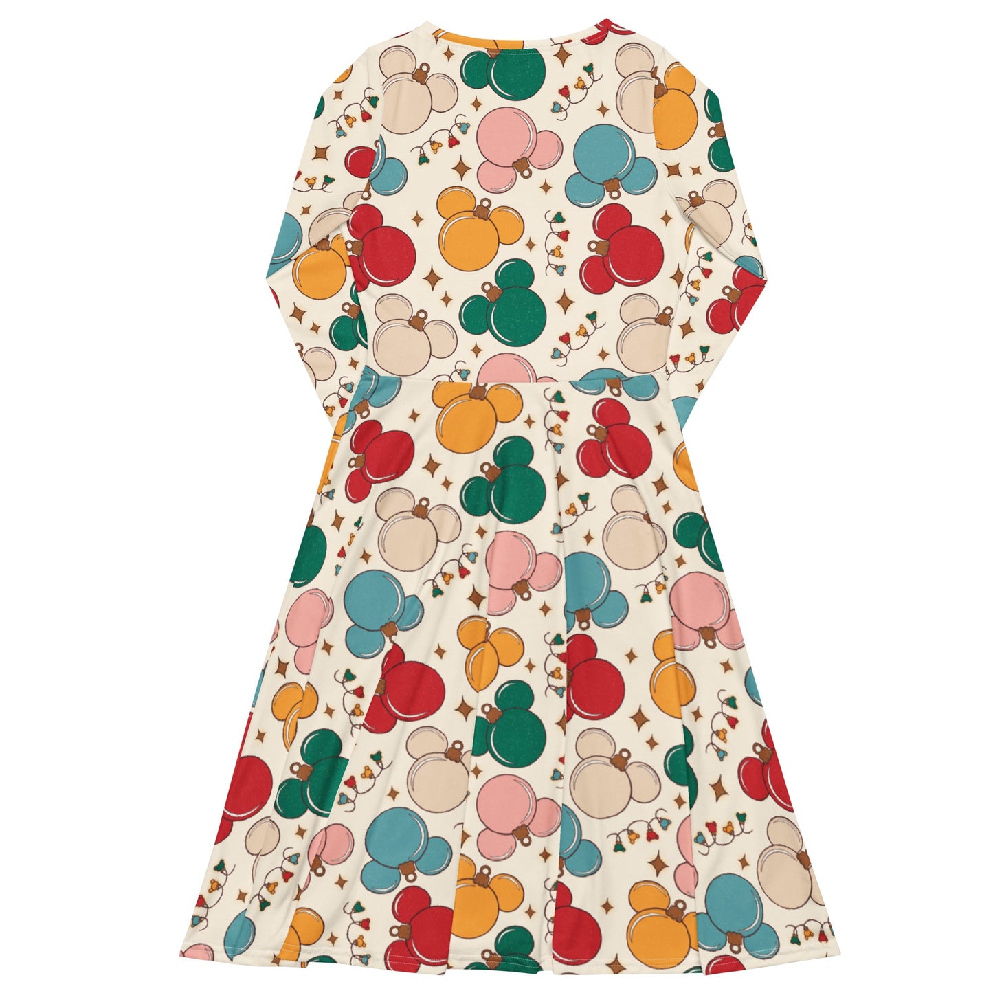 Mouse Ornament long sleeve midi dress christmas clothingchristmas dressWrong Lever Clothing