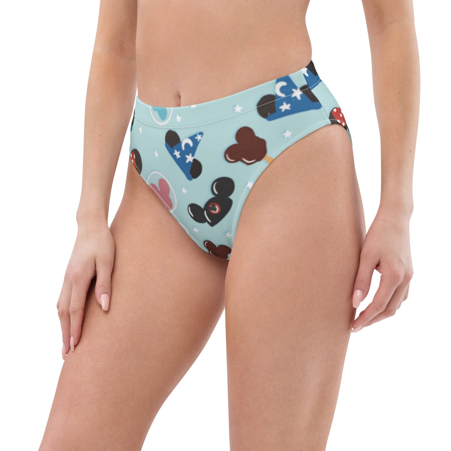 Park Day Recycled high - waisted bikini bottom disney adultdisney birthdayWrong Lever Clothing
