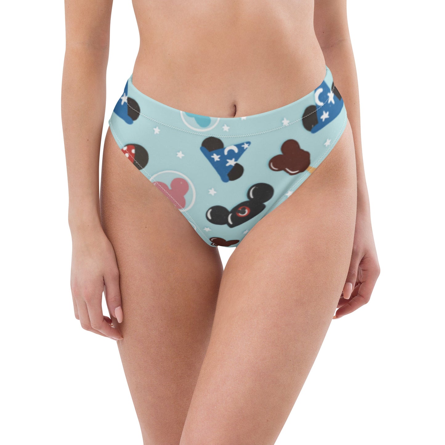 Park Day Recycled high - waisted bikini bottom disney adultdisney birthdayWrong Lever Clothing