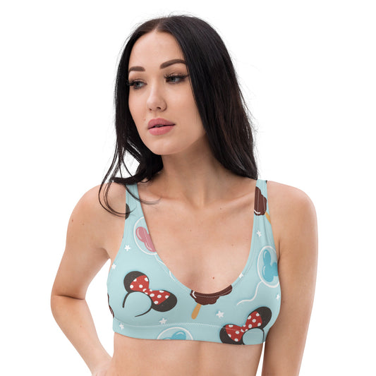 Park Day Recycled padded bikini top disney adultdisney birthdayWrong Lever Clothing
