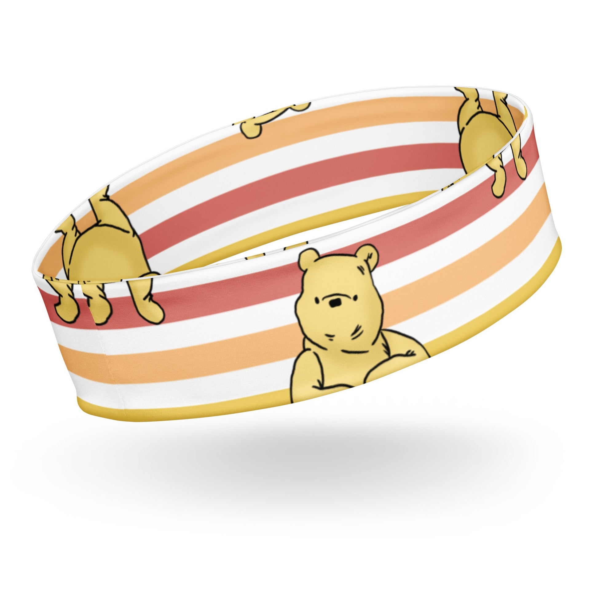 Pooh Stripes Headband adult disneyadult disney clothingWrong Lever Clothing