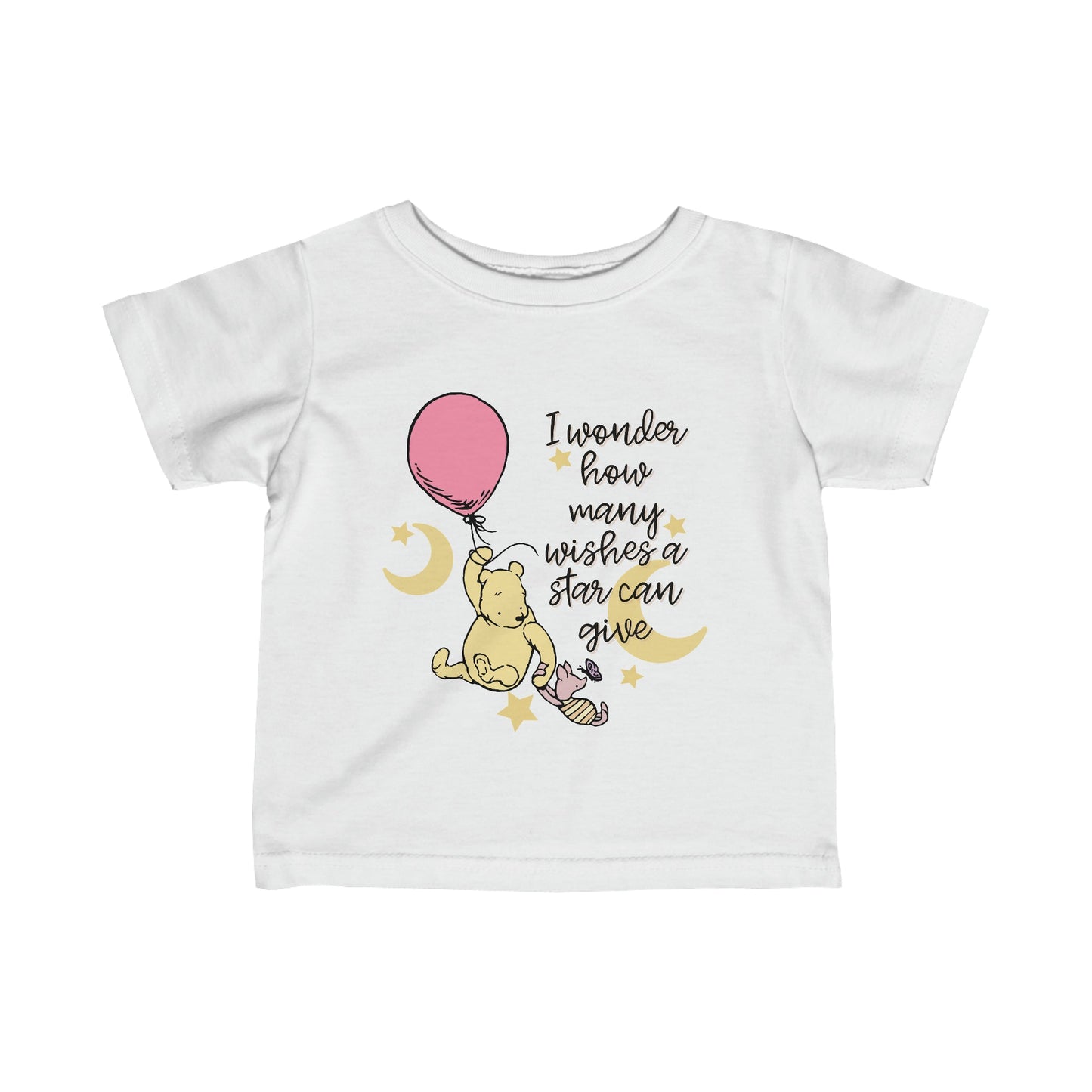 Pooh Wishes Infant Fine Jersey Tee BabyBaby ClothingKids clothesWrong Lever Clothing