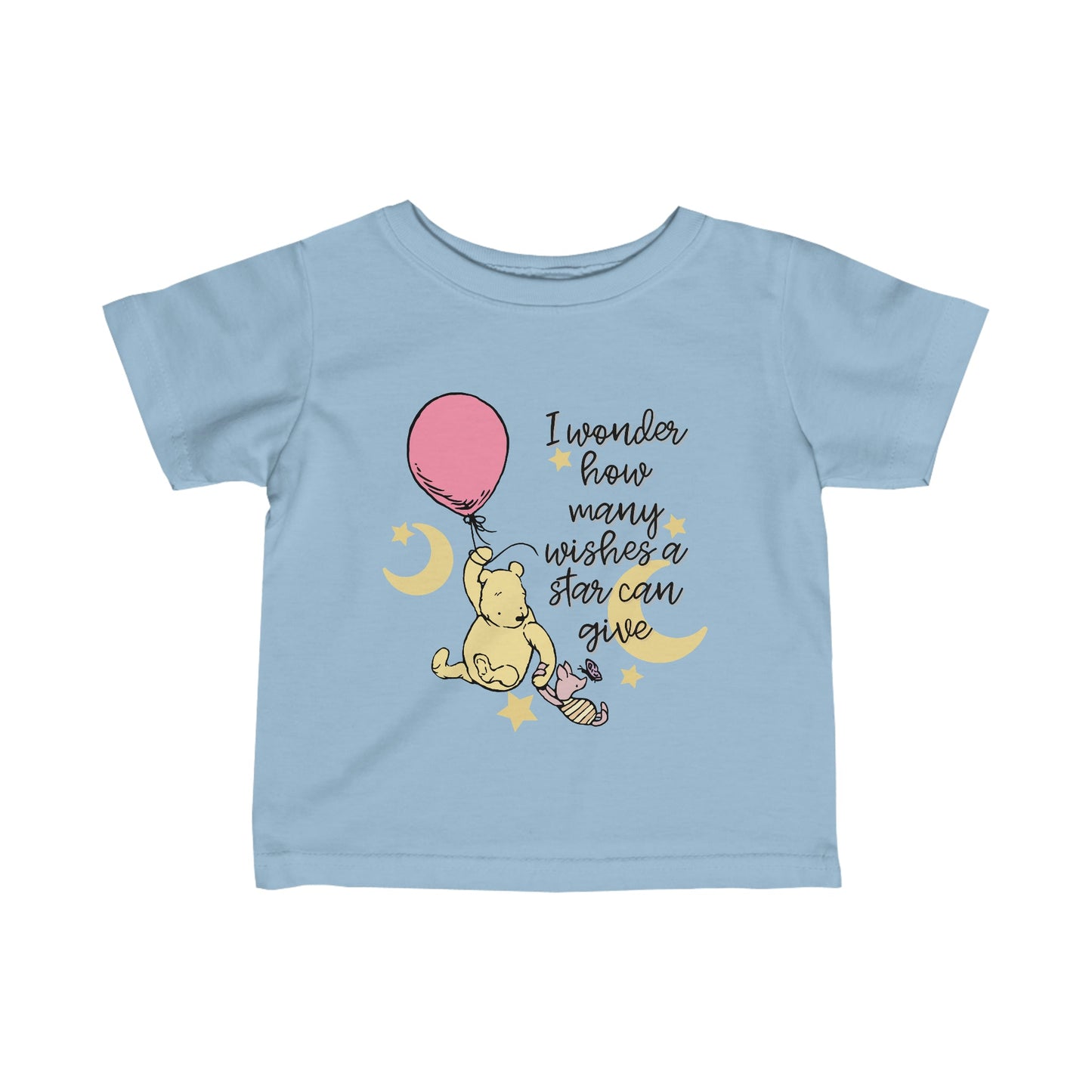 Pooh Wishes Infant Fine Jersey Tee BabyBaby ClothingKids clothesWrong Lever Clothing