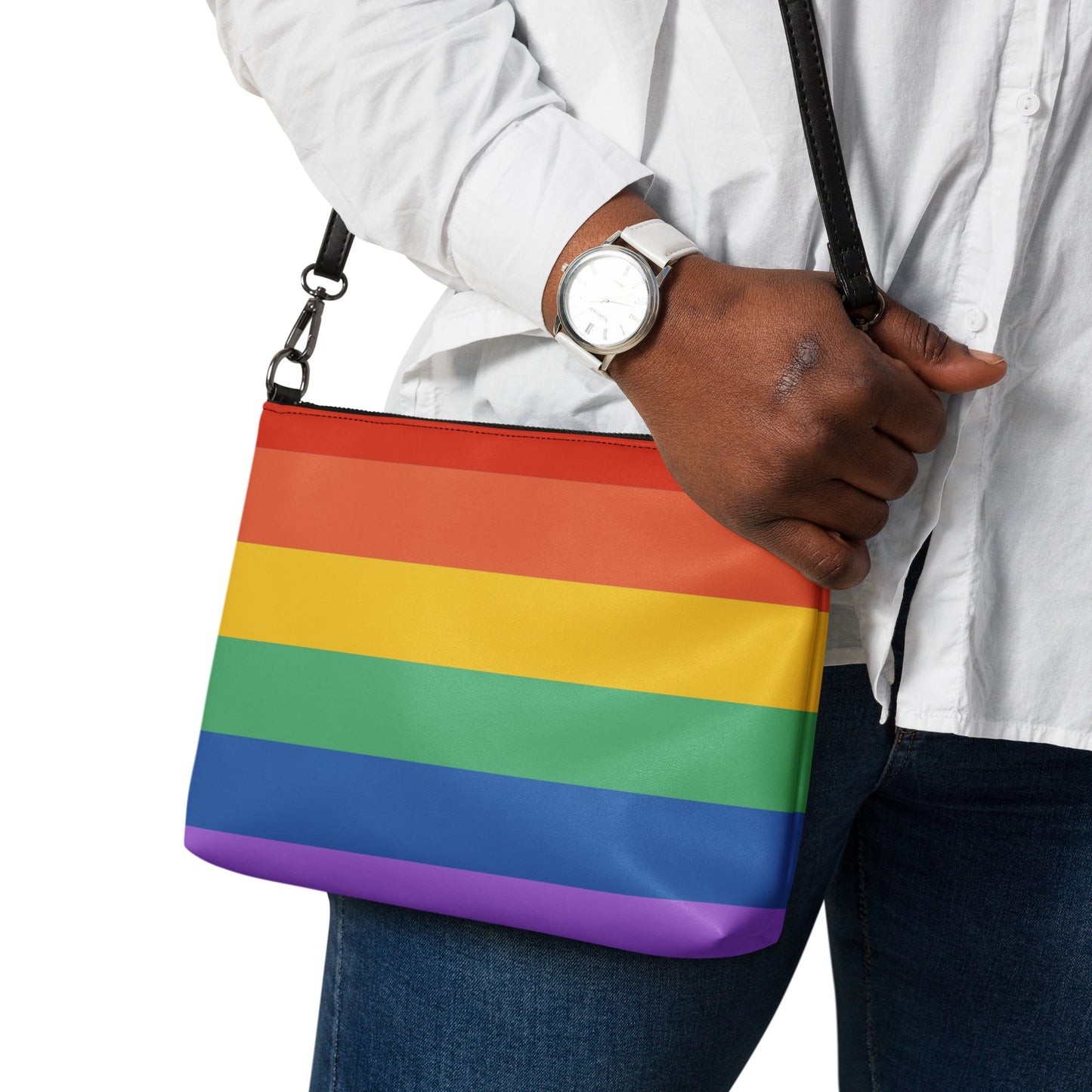 Rainbow Girl Crossbody bag 80s kid costume90s kidWrong Lever Clothing