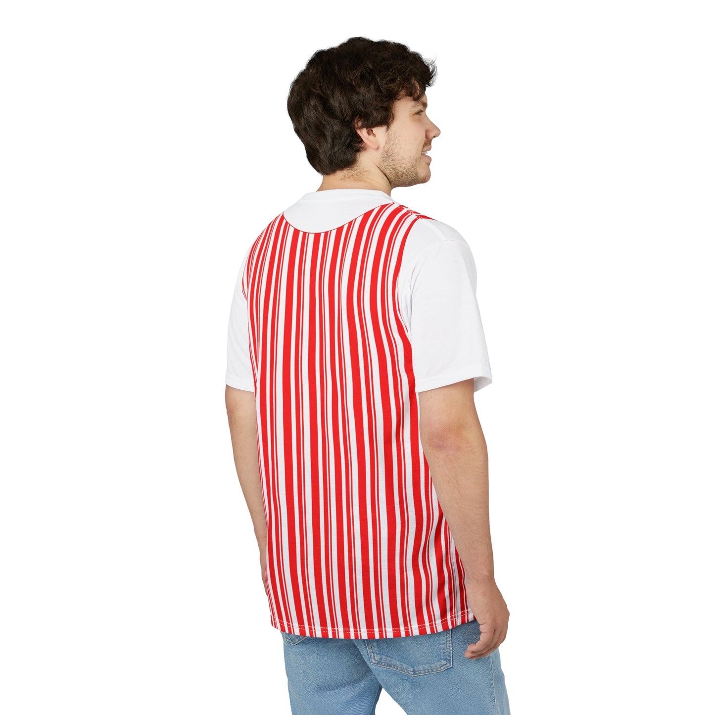 Red Dapper Day Main St Magic Inspired Unisex short sleeve shirt - Bounding Main St USA Style adult disney halloweenadult halloweenAll Over PrintsWrong Lever Clothing