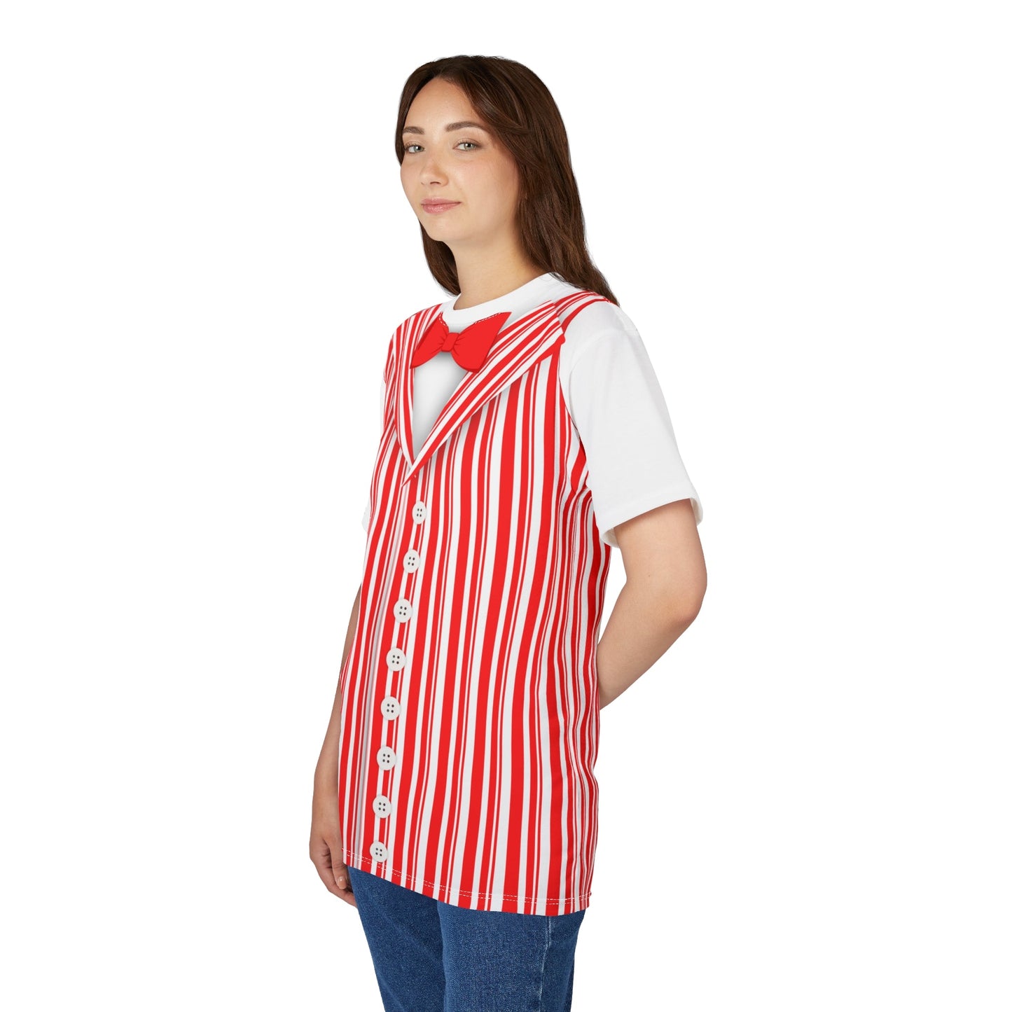 Red Dapper Day Main St Magic Inspired Unisex short sleeve shirt - Bounding Main St USA Style adult disney halloweenadult halloweenAll Over PrintsWrong Lever Clothing