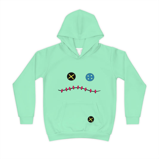 Scrump Inspired Children's Unisex Hoodie, Lilo's Stuffed Animal Hoodie, Cartoon Character Top, Hawaiian Theme Clothing, Stitch Lover Gift Children's Hoodiedisney adultAll Over PrintsWrong Lever Clothing