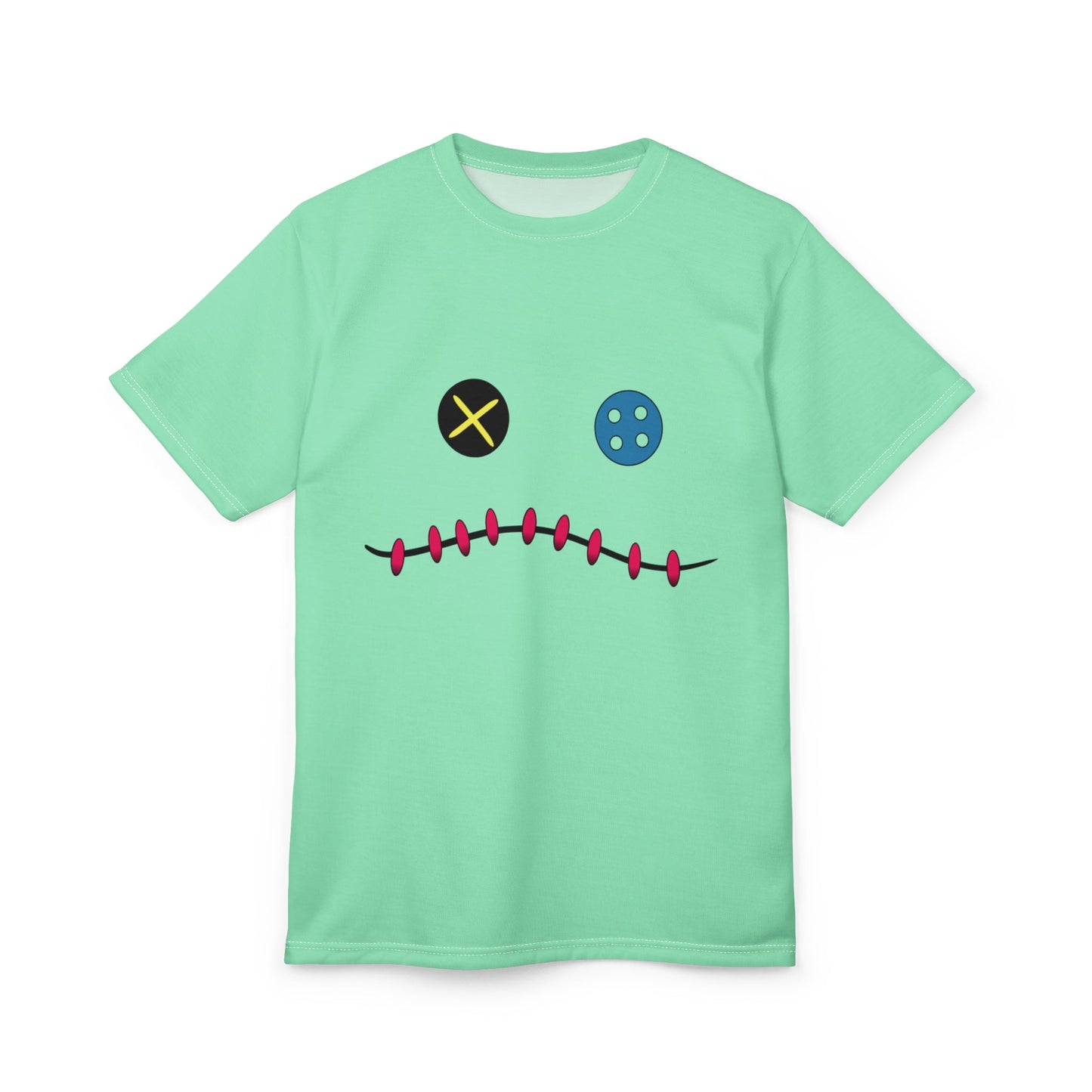 Scrump Inspired Unisex Tee, Lilo's Stuffed Animal Shirt, Cartoon Character Top, Hawaiian Theme Clothing, Stitch Lover Gift 90s nostalgiaboundingAll Over PrintsWrong Lever Clothing