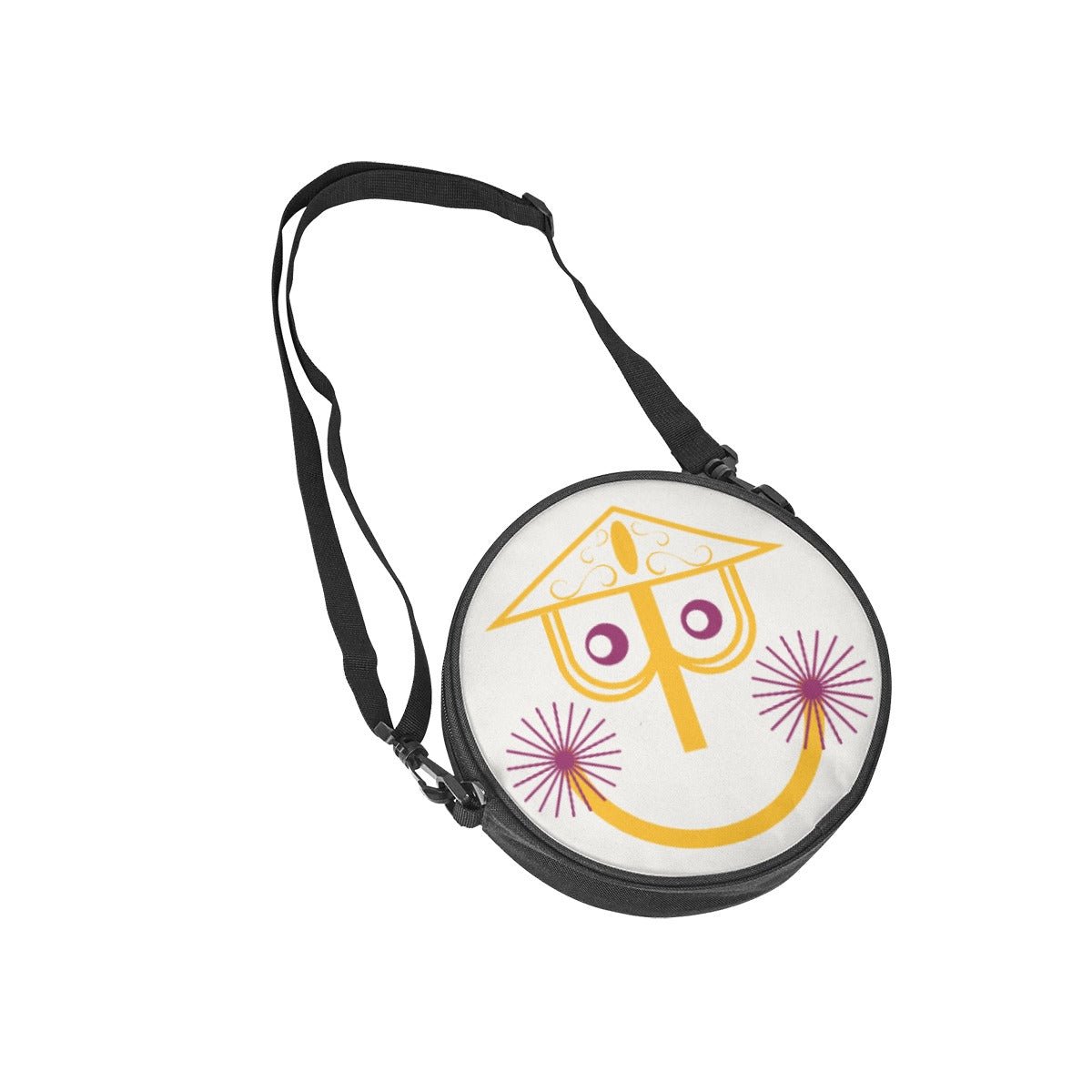 Silly Clock Round Satchel Bags adult disneydisneyWrong Lever Clothing