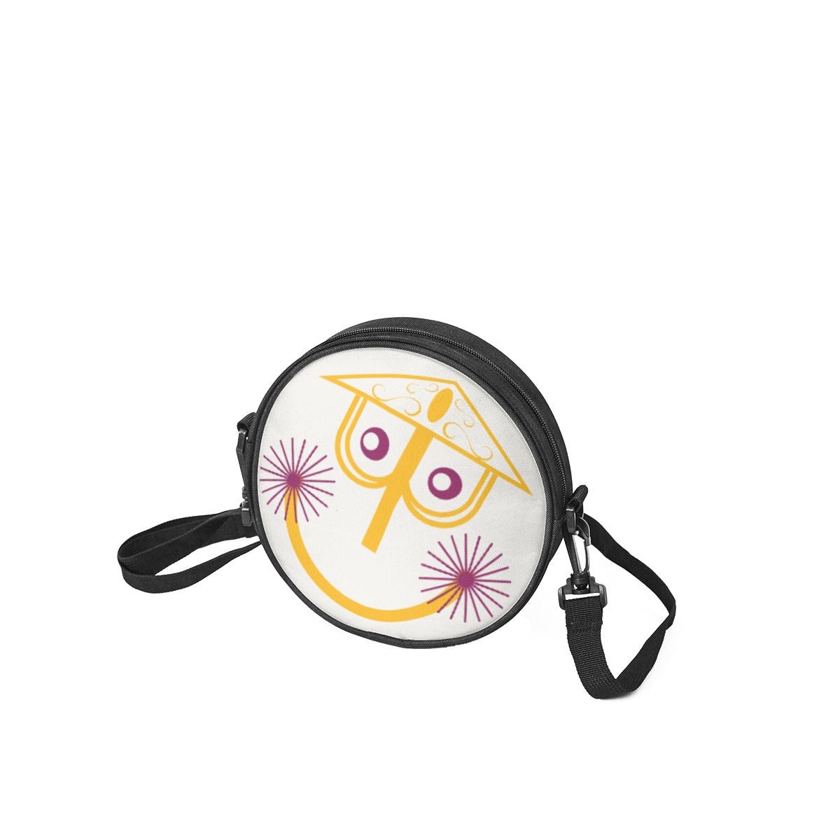 Silly Clock Round Satchel Bags adult disneydisneyWrong Lever Clothing