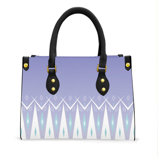 Snow Queen Women's Tote Bag With Black Handle Wrong Lever Clothing