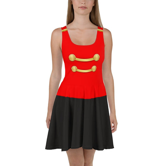 T Mouse Skater Dress, cosplay, vintage movie style, running costume boundingcircus dressWrong Lever Clothing