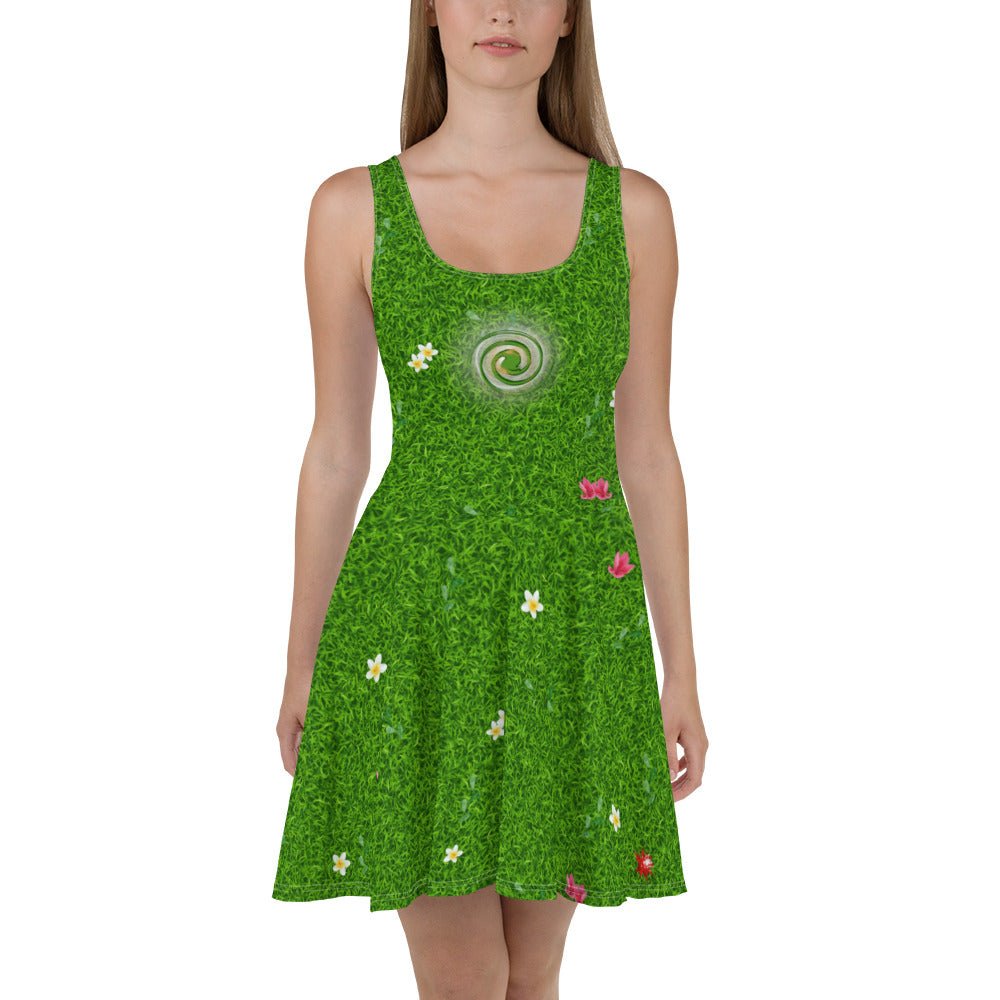 green te fiti dress Fresh and green Te Fiti dress! Have you watched the new Moana movie yet? I haven't but will do this weekend. Get your copy now and make yourself a Te
