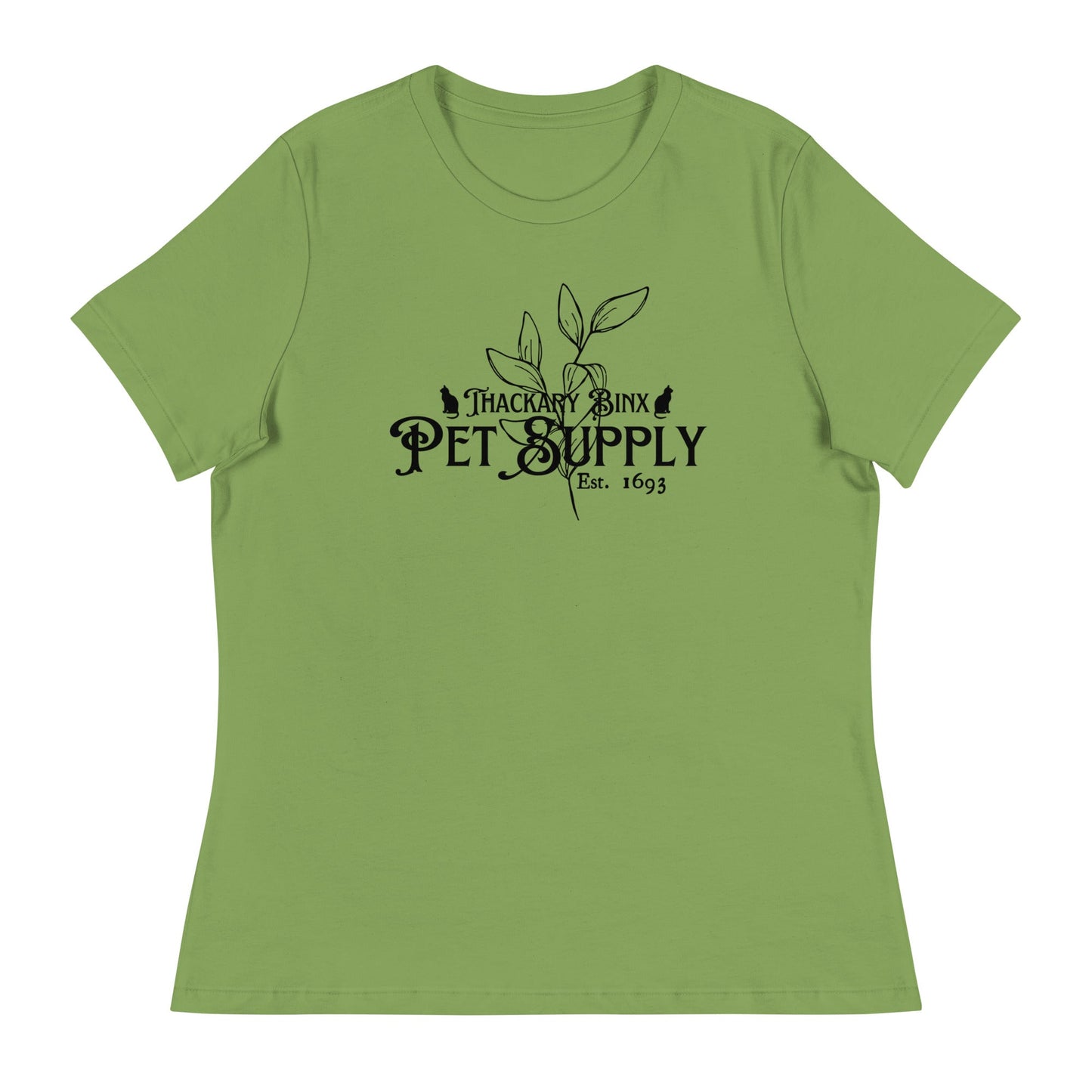 Thackary Binx Women's Relaxed T-Shirt happiness is addictiveWrong Lever Clothing