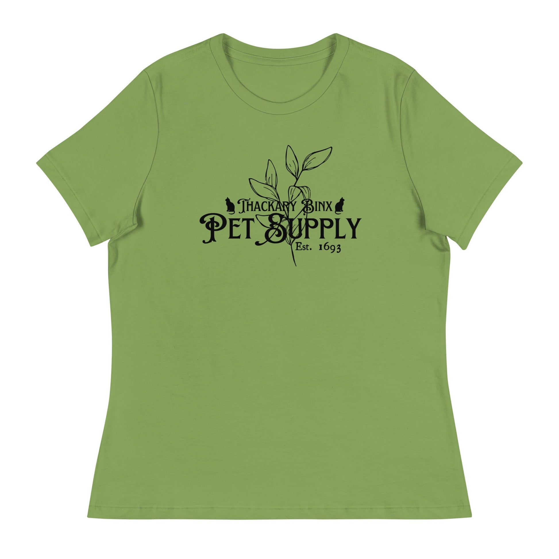 Thackary Binx Women's Relaxed T-Shirt happiness is addictiveWrong Lever Clothing