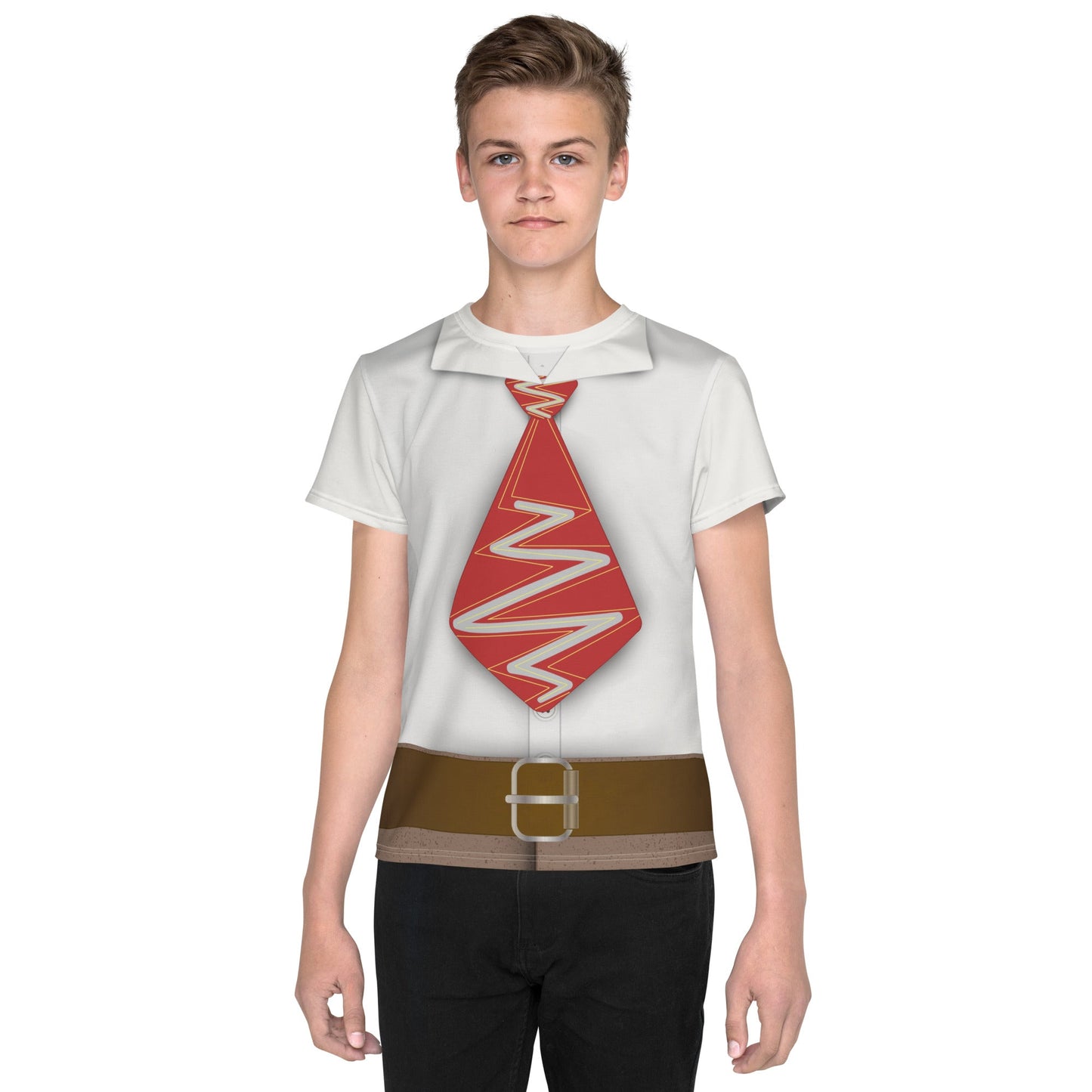 The Anger Emotion Youth crew neck t-shirt anger emotioncosplayWrong Lever Clothing