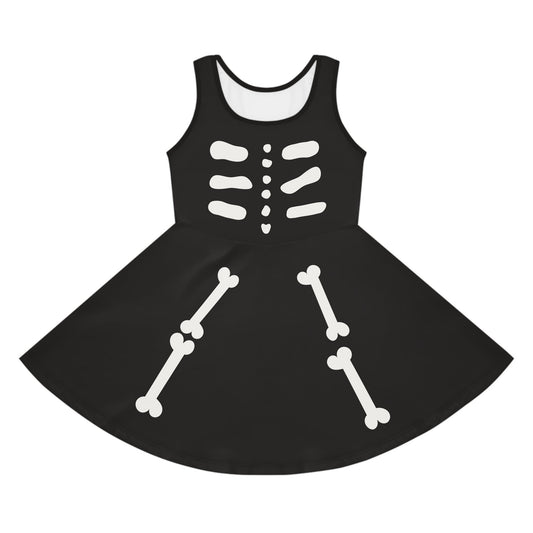 The Barrell Girls' Sleeveless Sundress All Over PrintAOPAll Over PrintsWrong Lever Clothing