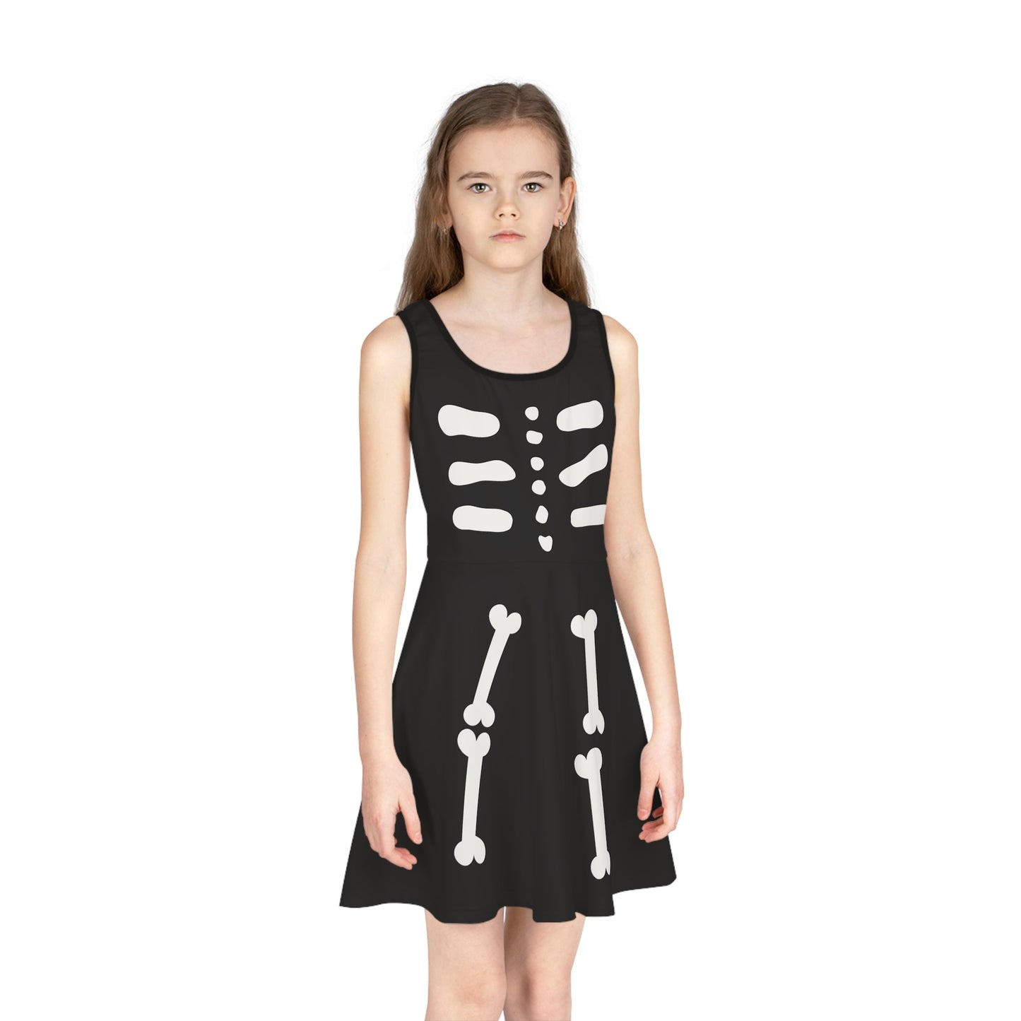 The Barrell Girls' Sleeveless Sundress All Over PrintAOPAll Over PrintsWrong Lever Clothing