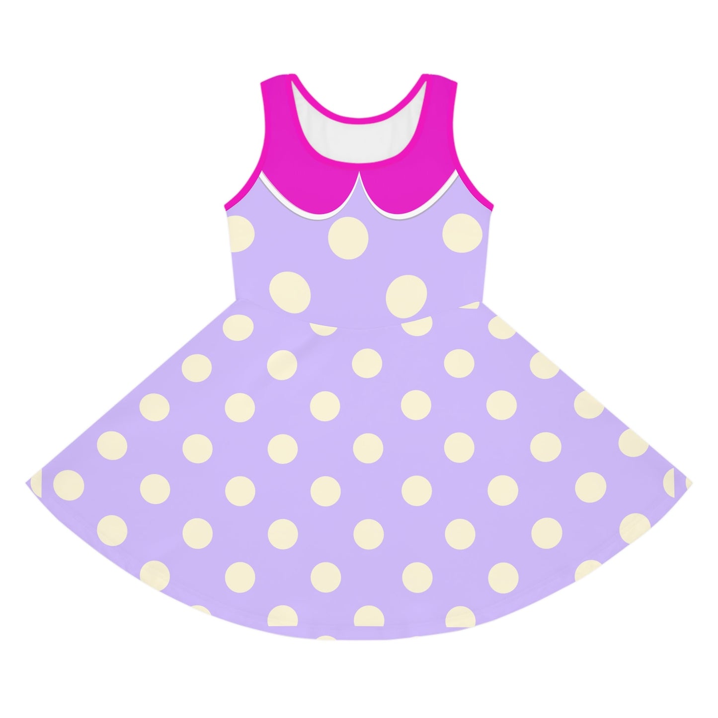 The Envy Girls' Sleeveless Sundress All Over PrintAOPAll Over PrintsWrong Lever Clothing