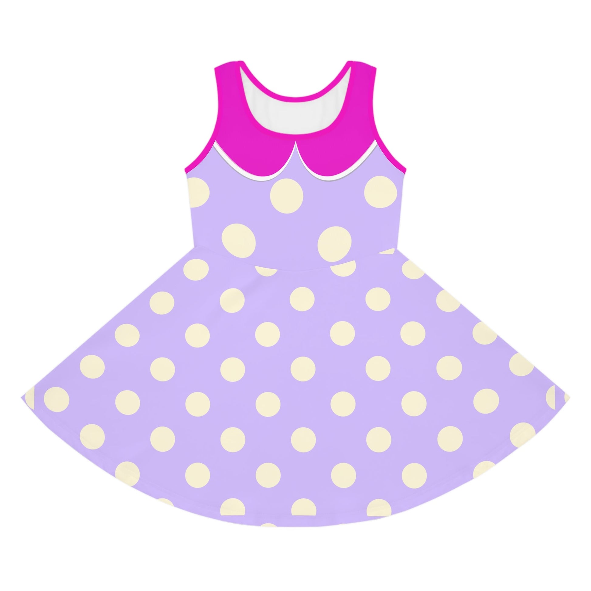 The Envy Girls' Sleeveless Sundress All Over PrintAOPAll Over PrintsWrong Lever Clothing