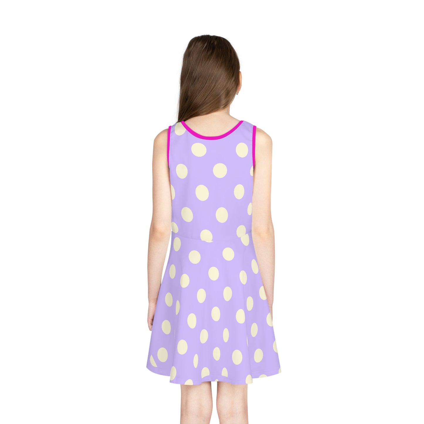 The Envy Girls' Sleeveless Sundress All Over PrintAOPAll Over PrintsWrong Lever Clothing
