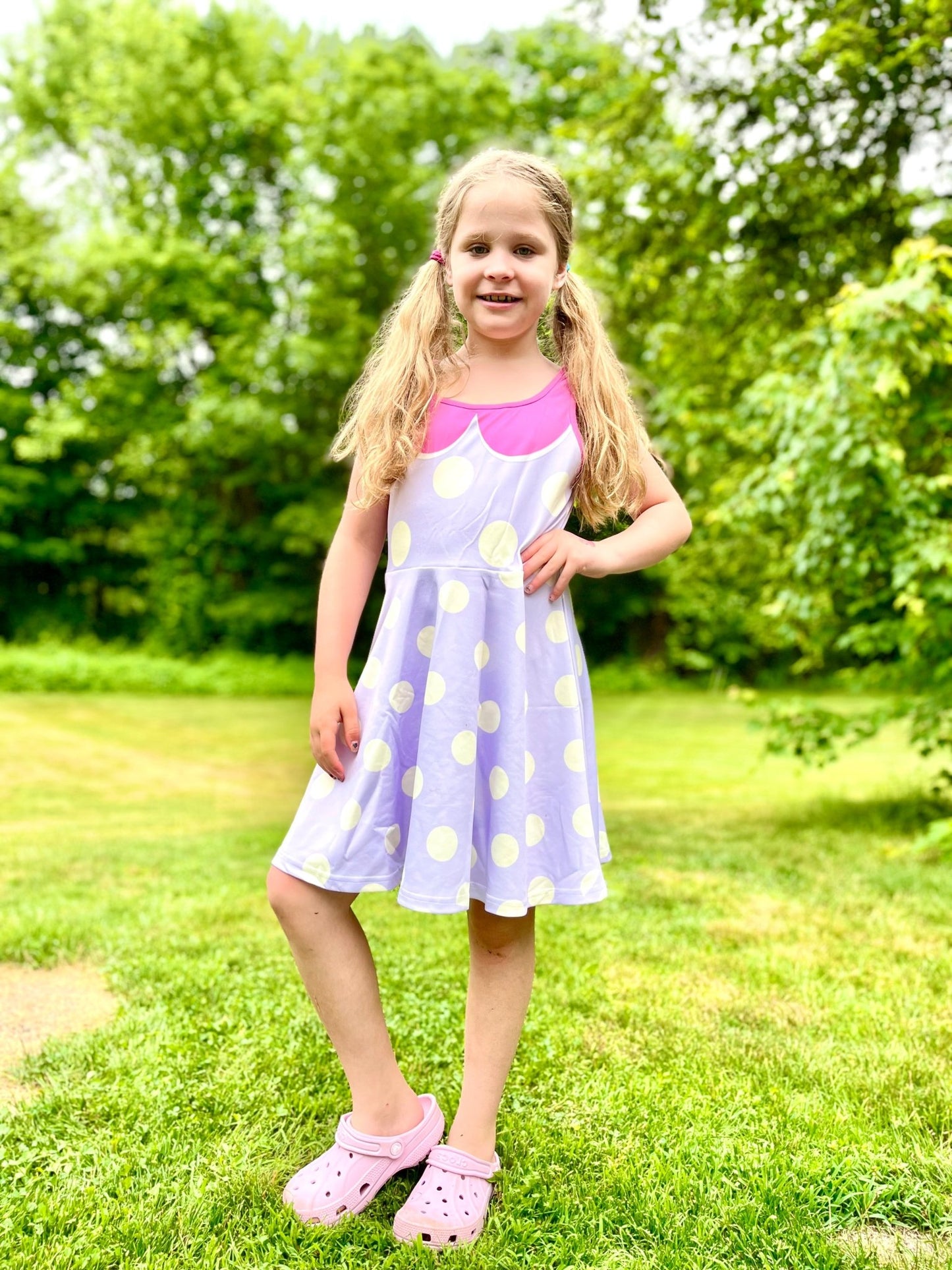 The Envy Girls' Sleeveless Sundress All Over PrintAOPAll Over PrintsWrong Lever Clothing
