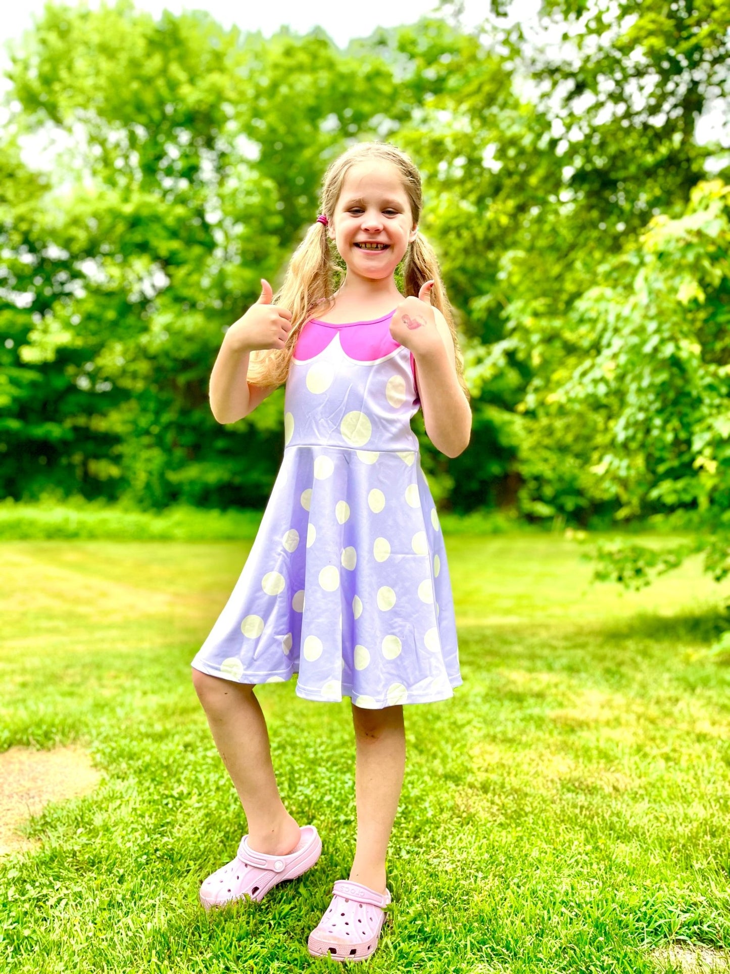 The Envy Girls' Sleeveless Sundress All Over PrintAOPAll Over PrintsWrong Lever Clothing