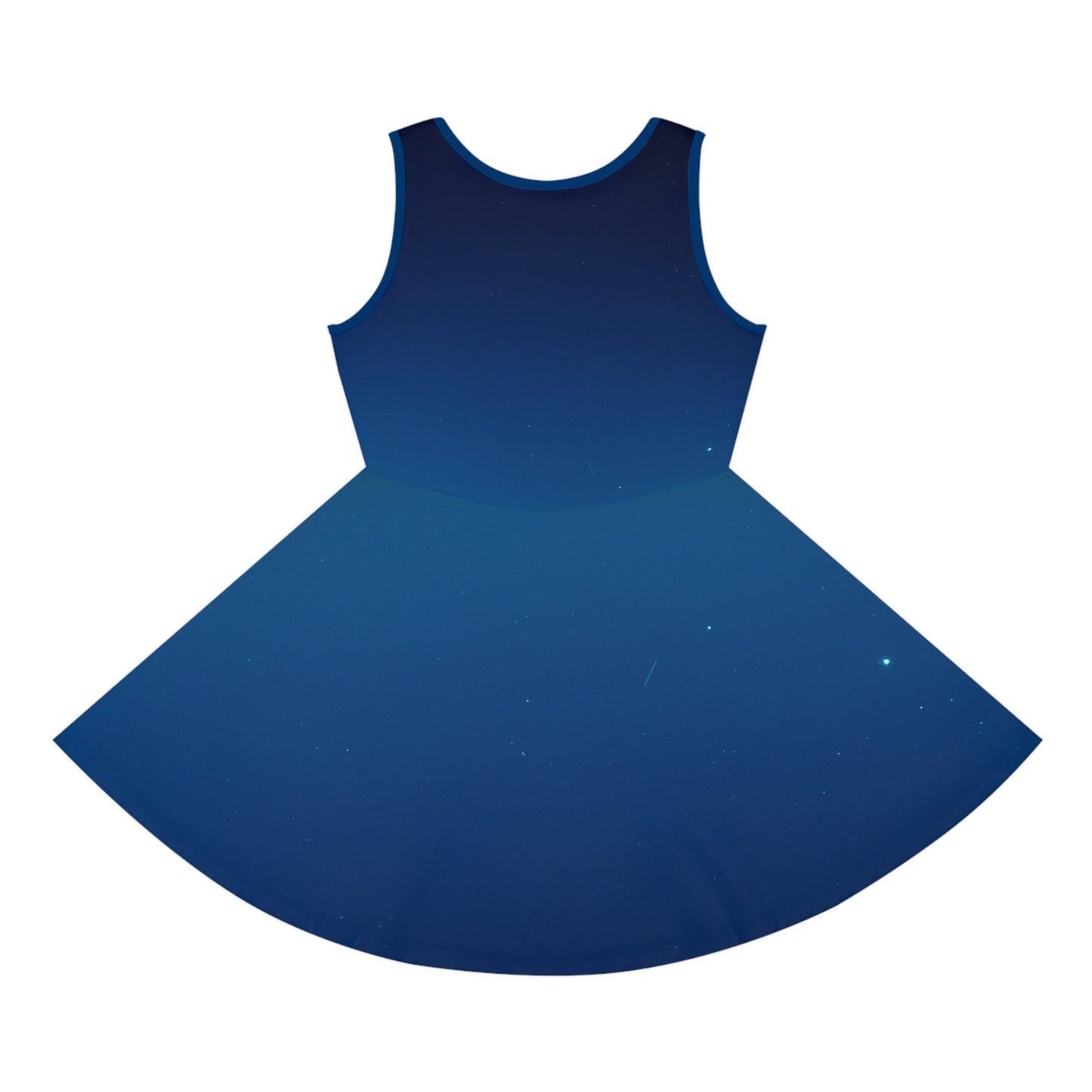 The Evangeline Girls' Sleeveless Sundress All Over PrintAOPAll Over PrintsWrong Lever Clothing