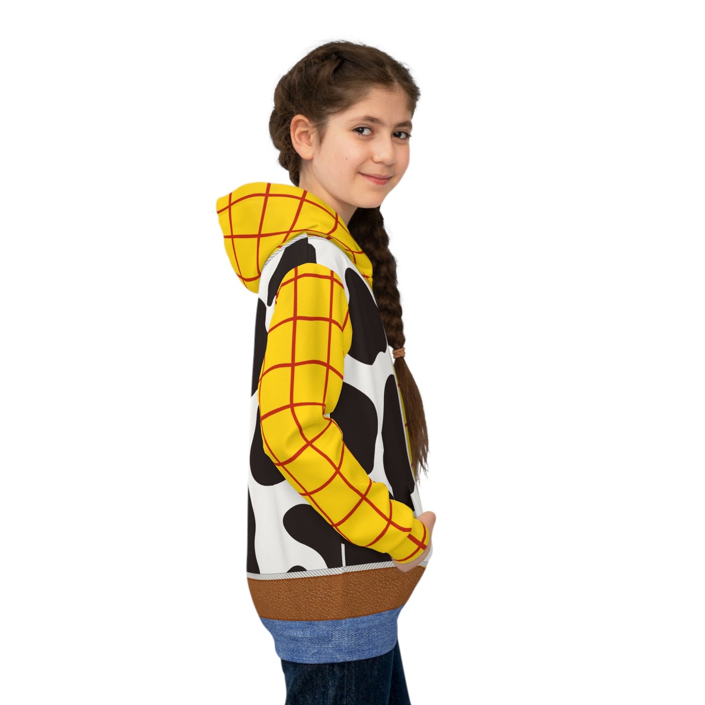 The Friendly Cowboy Children's Hoodie All Over PrintAOPAll Over PrintsWrong Lever Clothing