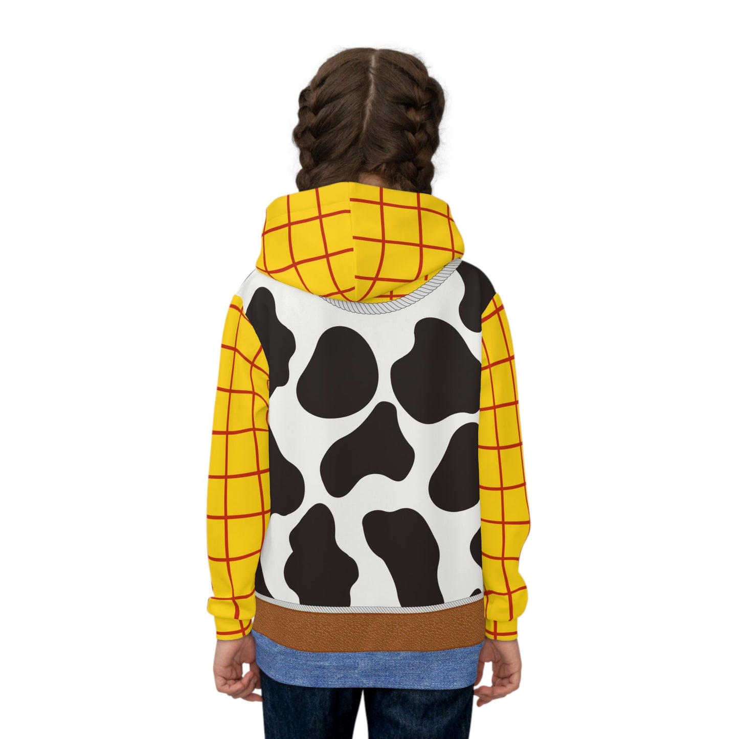 The Friendly Cowboy Children's Hoodie All Over PrintAOPAll Over PrintsWrong Lever Clothing