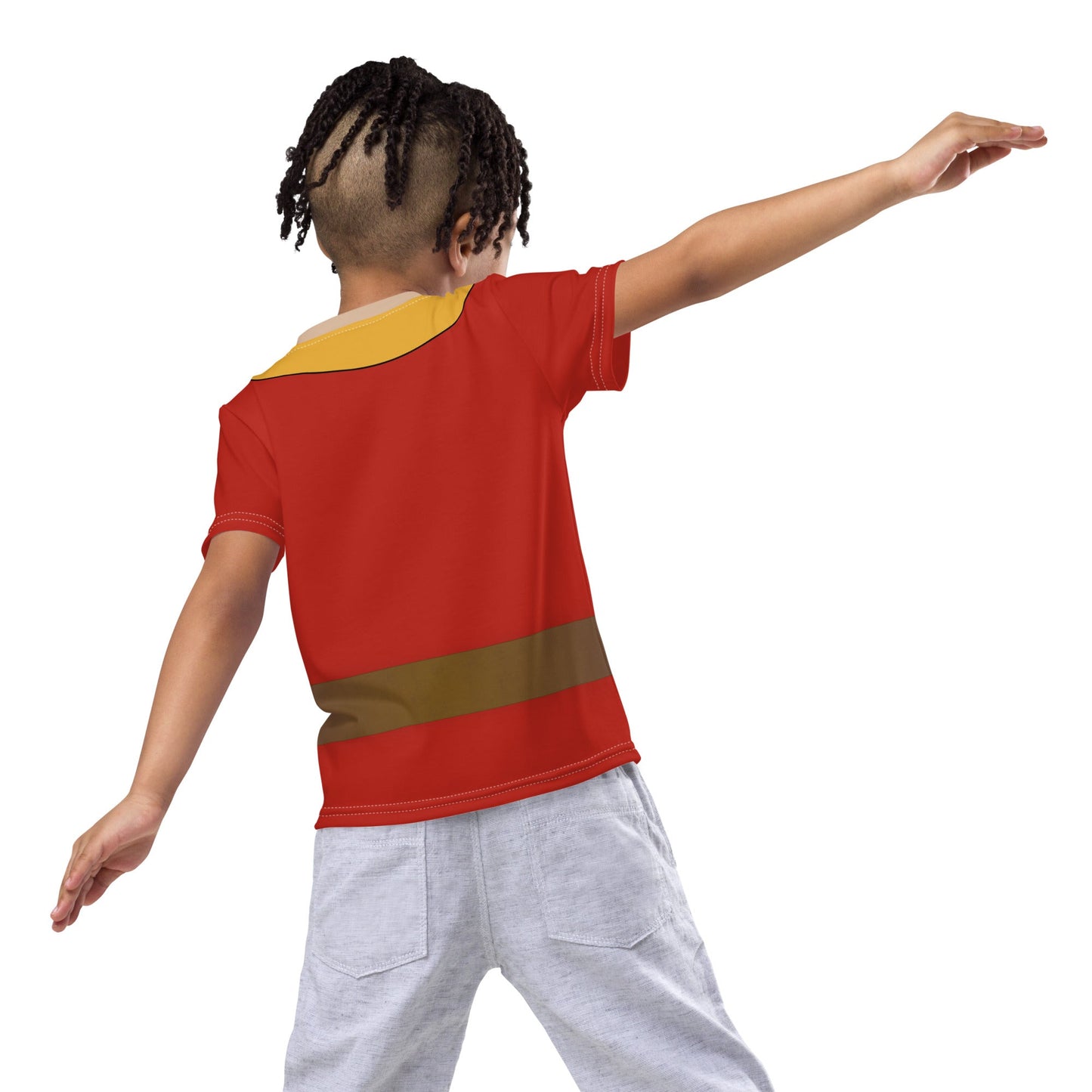 The Gaston Kids crew neck t-shirt beauty beastcosplayWrong Lever Clothing