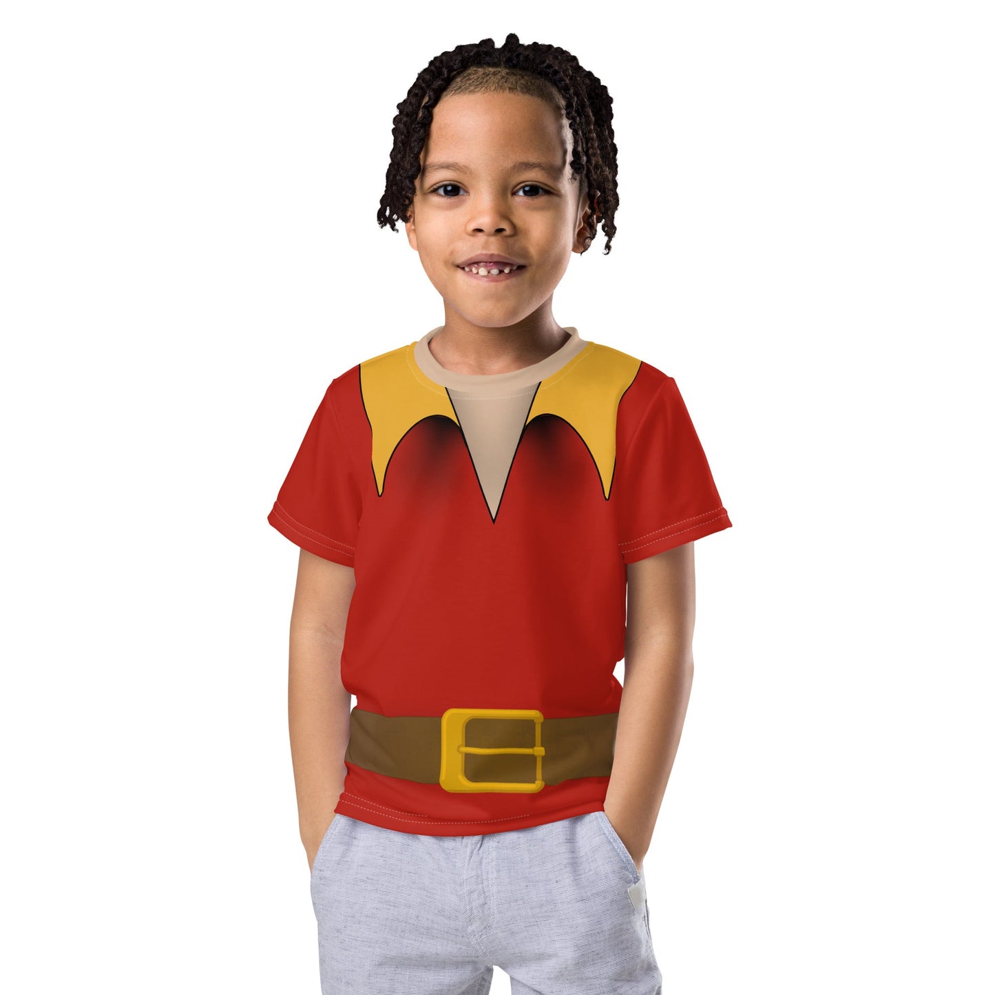 The Gaston Kids crew neck t-shirt beauty beastcosplayWrong Lever Clothing