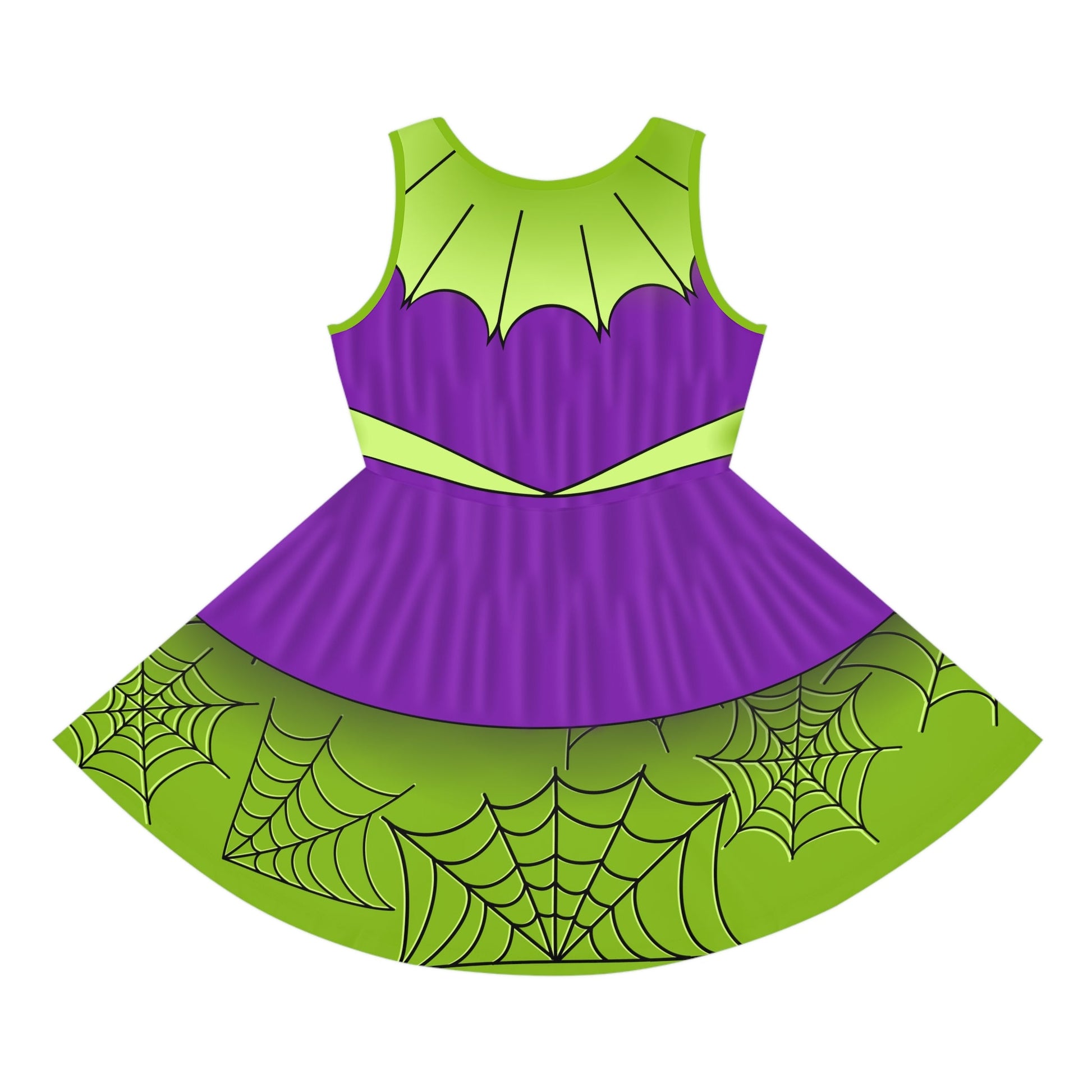 The Not so Scary Mouse Girls' Sleeveless Sundress All Over PrintAOPAll Over PrintsWrong Lever Clothing