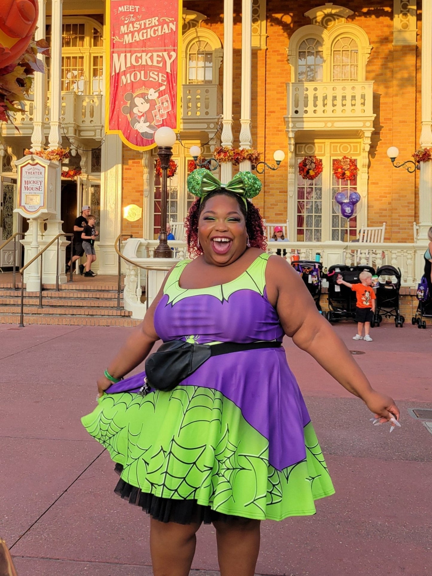 The Not so Scary Mouse Skater Dress cosplaydisney adultWrong Lever Clothing