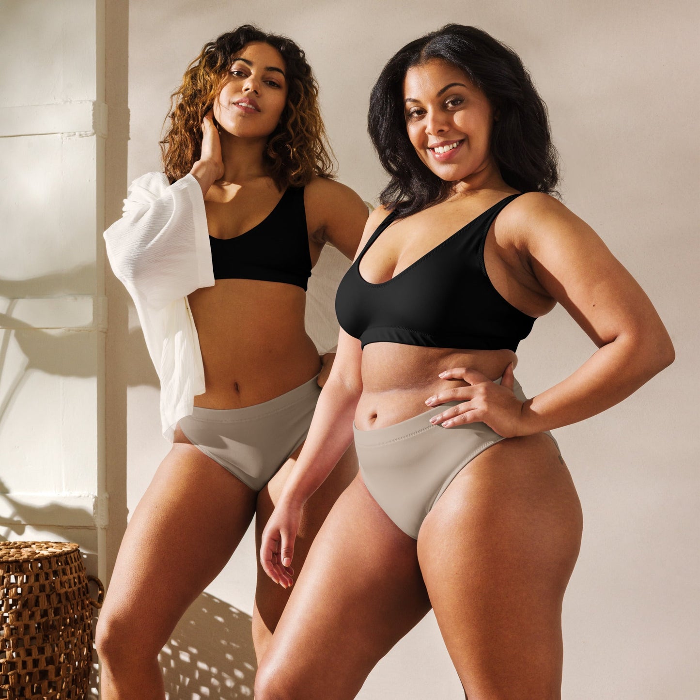 The Plain One Recycled padded bikini top black bikini topdisney adultWrong Lever Clothing